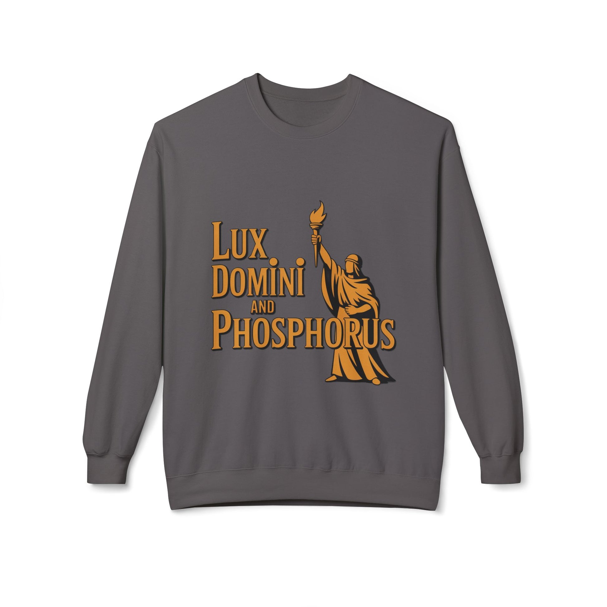 "Lux Domini and Phosphorus" crew-neck sweatshirt