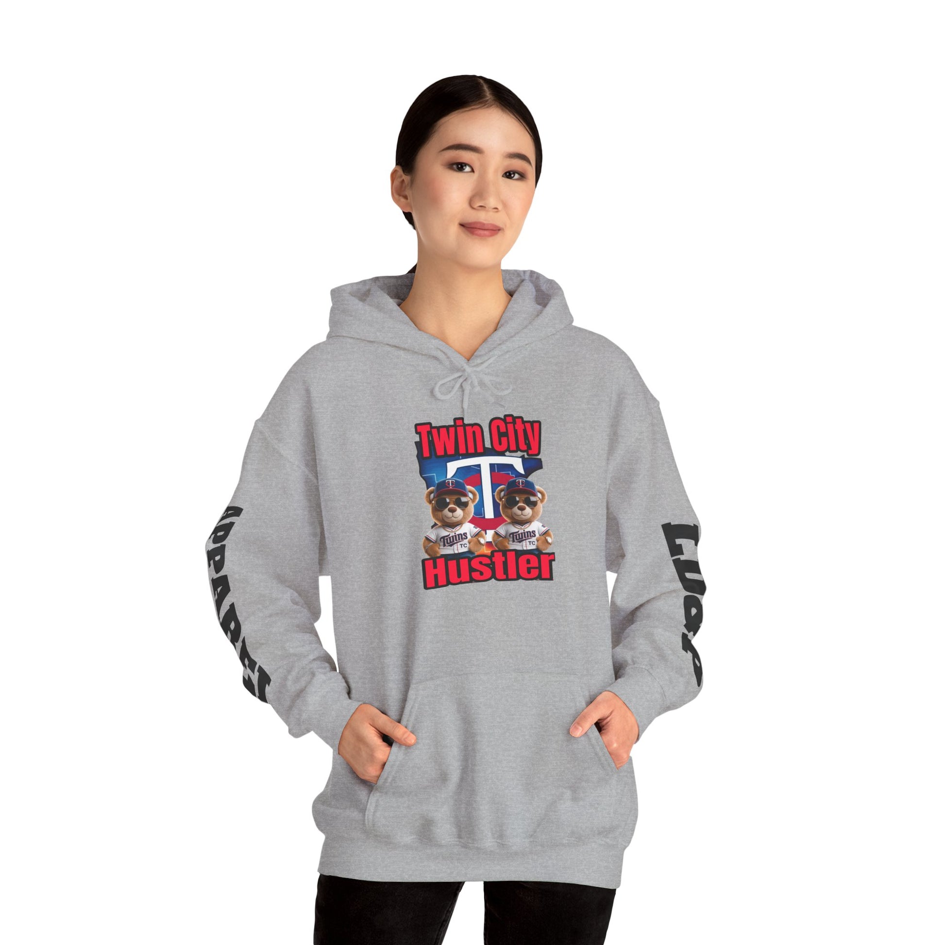 Hooded Sweatshirt - Twin City HUSTLER