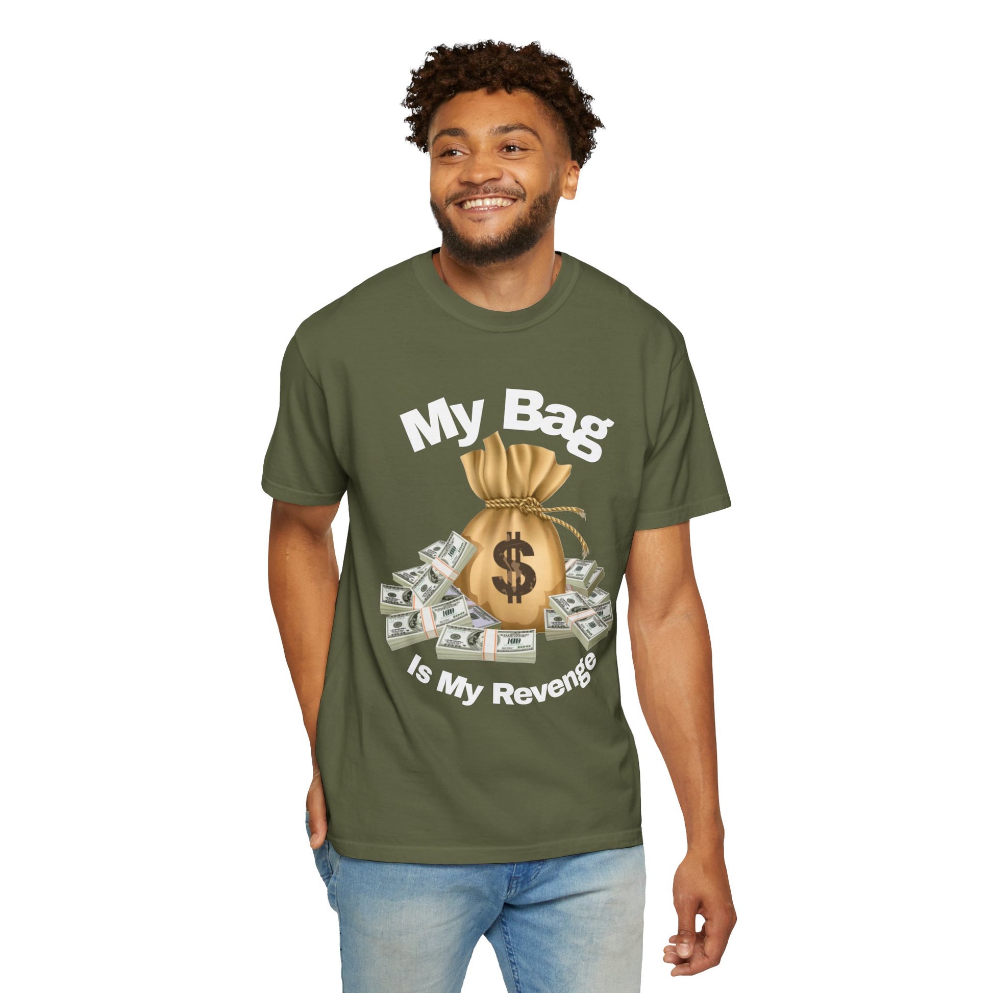 T-Shirt My Bag is My Revenge Unisex Garment-Dyed