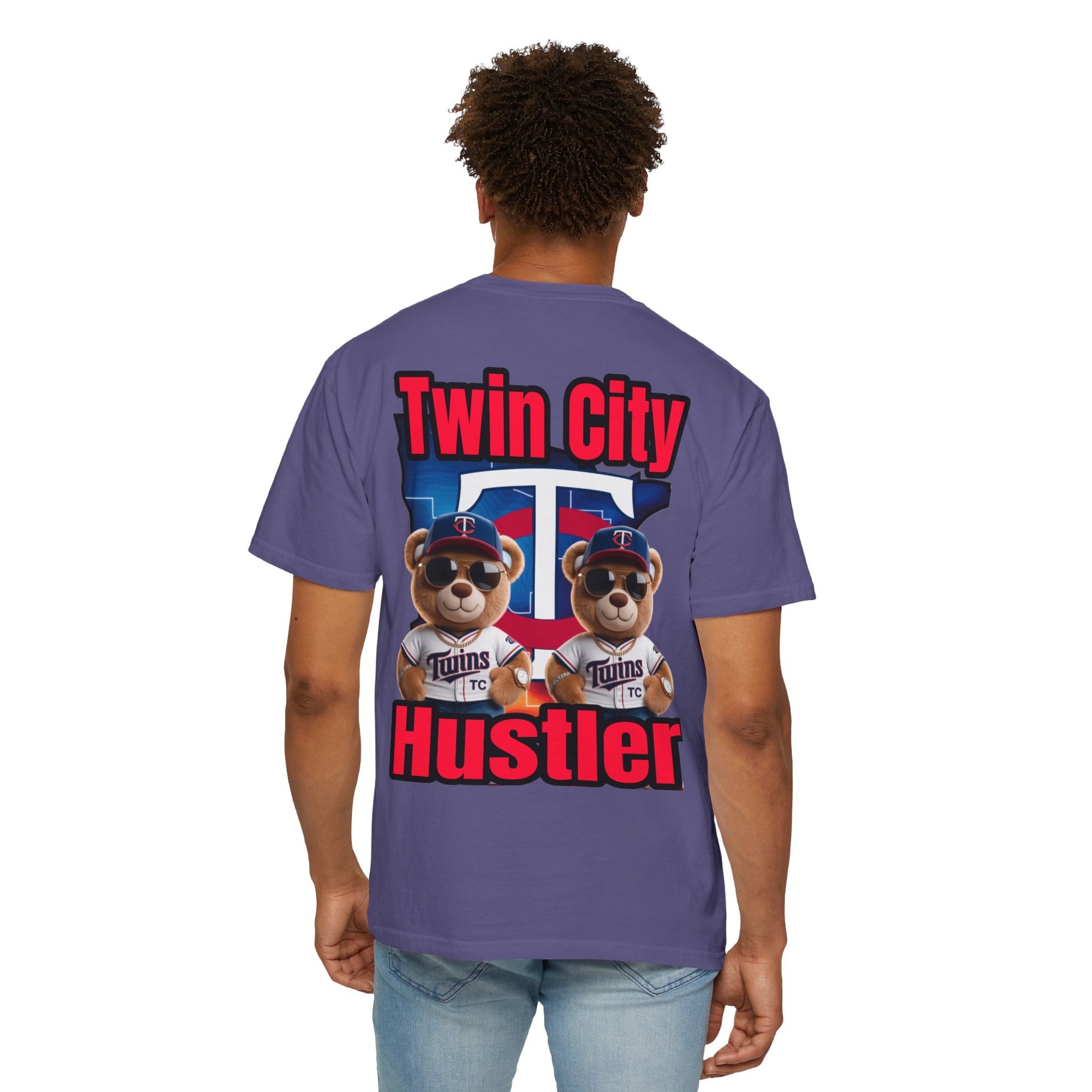 Hustler Garment-Dyed T-shirt - Twin City LD&P Apparel Design