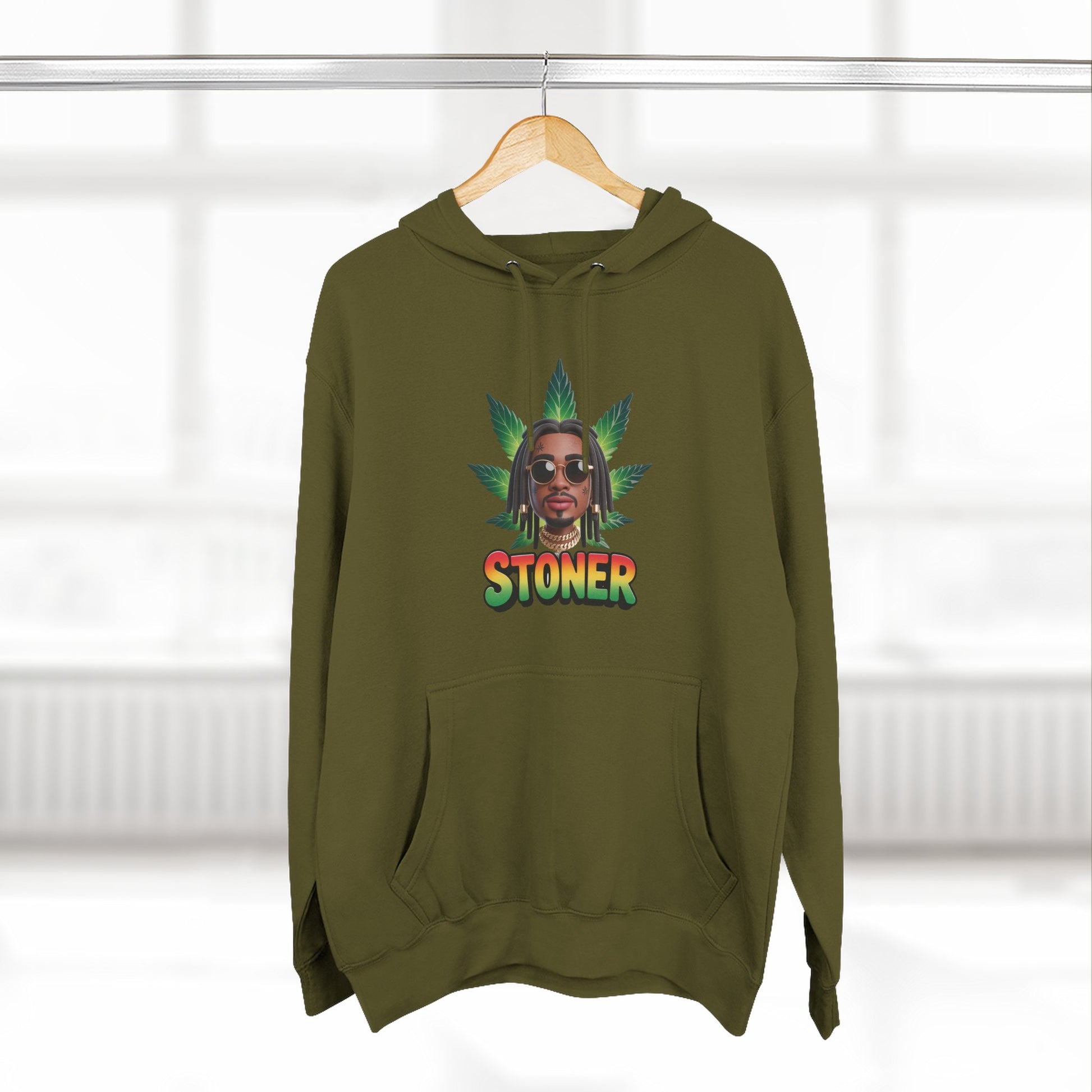 Fleece Hoodie - Stoner Vibes