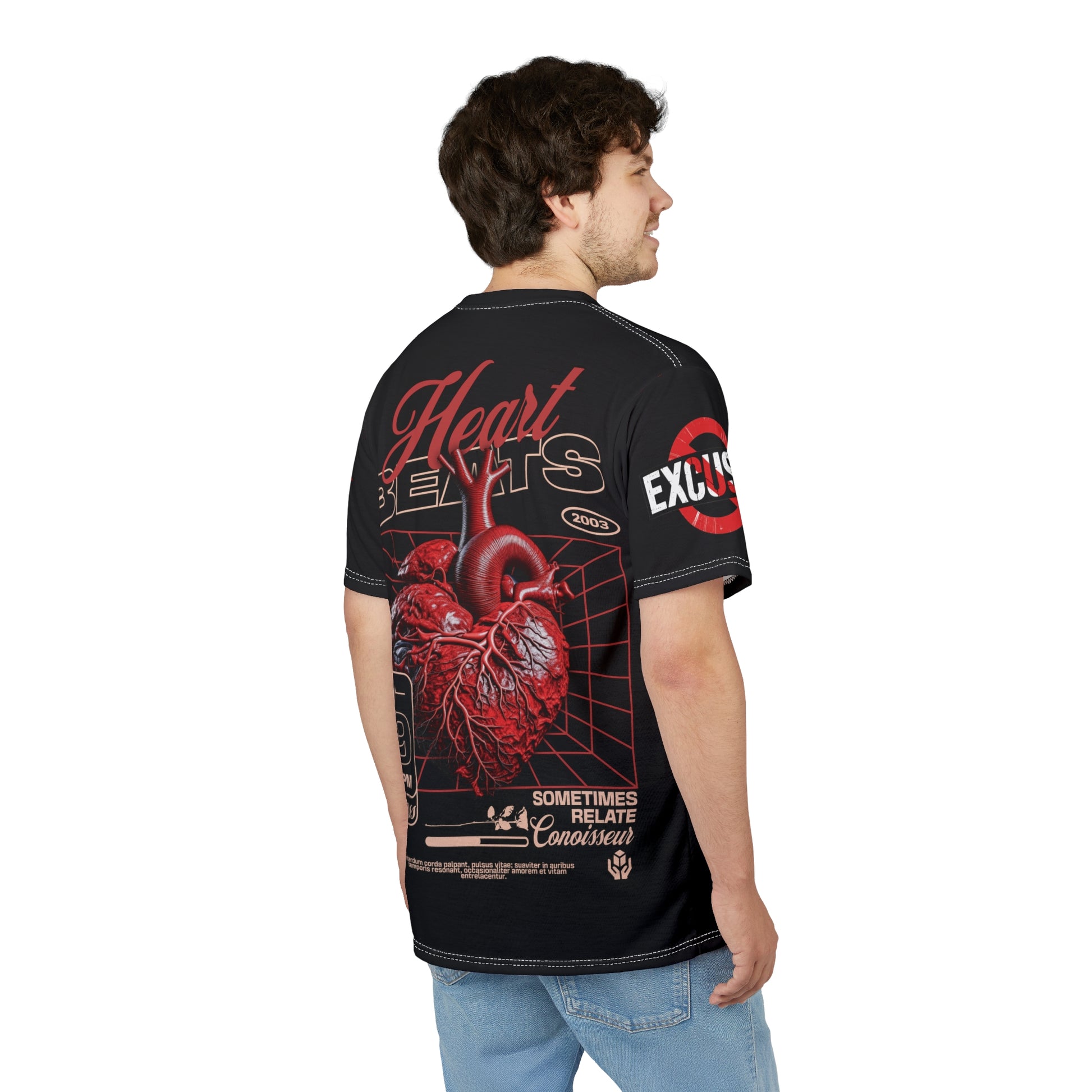 Heart Beats LD&P Apparel Design Graphic Tee