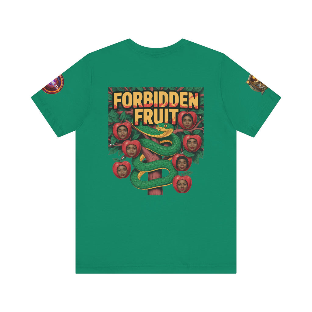 Short Sleeve Tee - Tree of Knowledge Forbidden Fruit Design