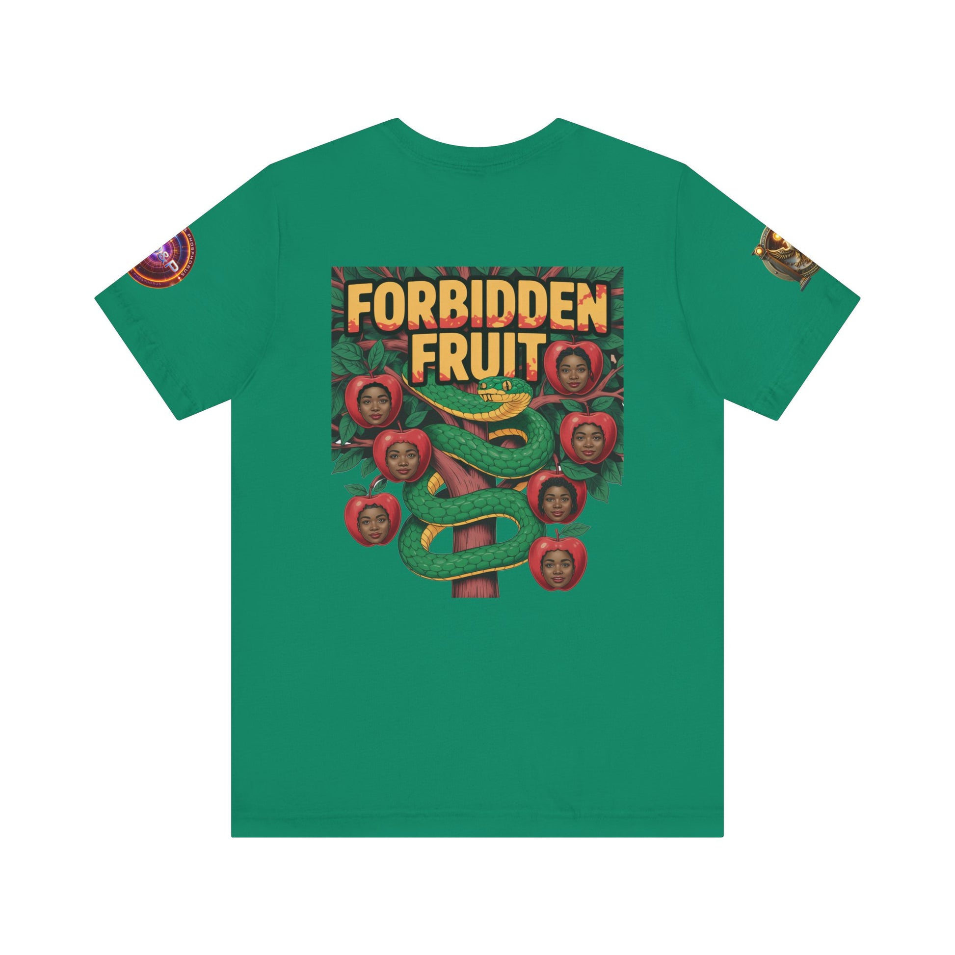 Short Sleeve Tee - Tree of Knowledge Forbidden Fruit Design