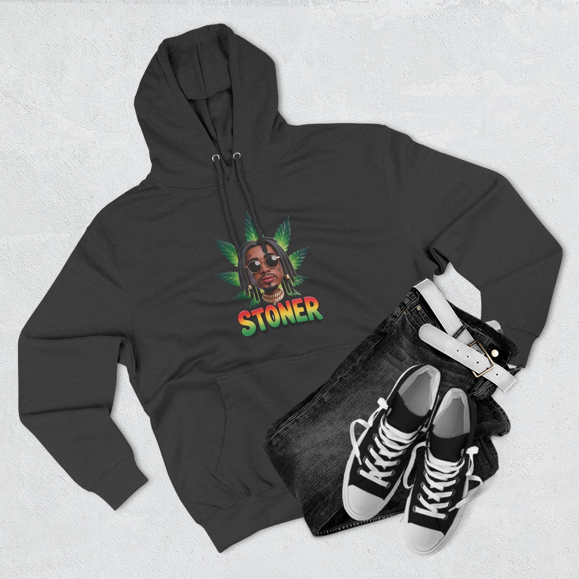 Fleece Hoodie - Stoner Vibes