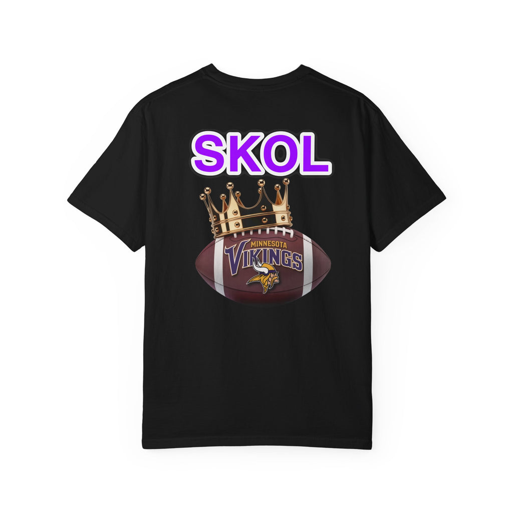 T-Shirt - Minnesota Vikings SKOL Unisex Garment-Dyed Tee