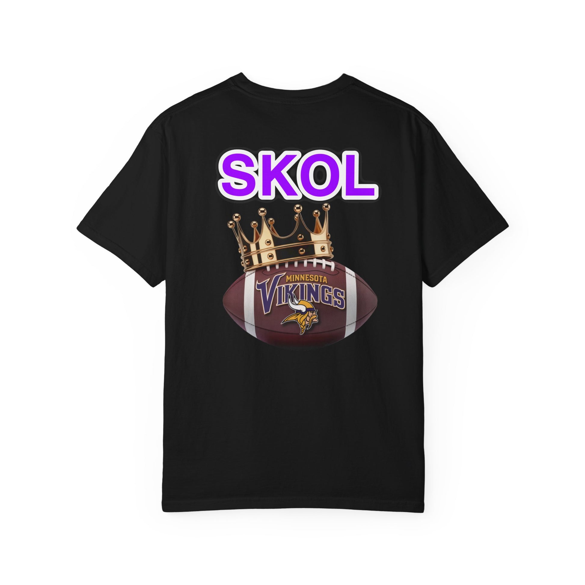 T-Shirt - Minnesota Vikings SKOL Unisex Garment-Dyed Tee