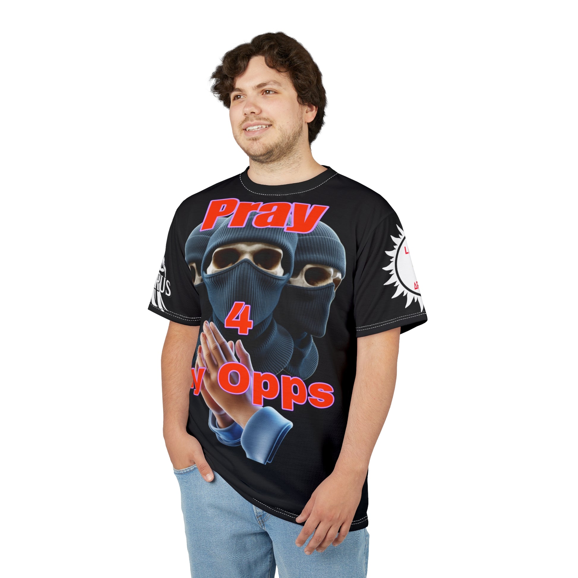 Pray For My Opps  Unisex Tee - Lux Domini and Phosphorus LD&P Apparel Design