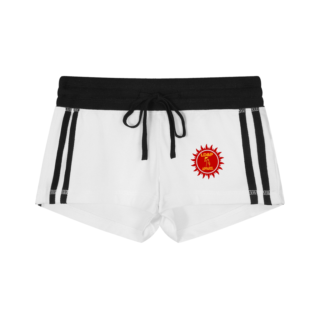 Women's Contrast Stripe Track Shorts