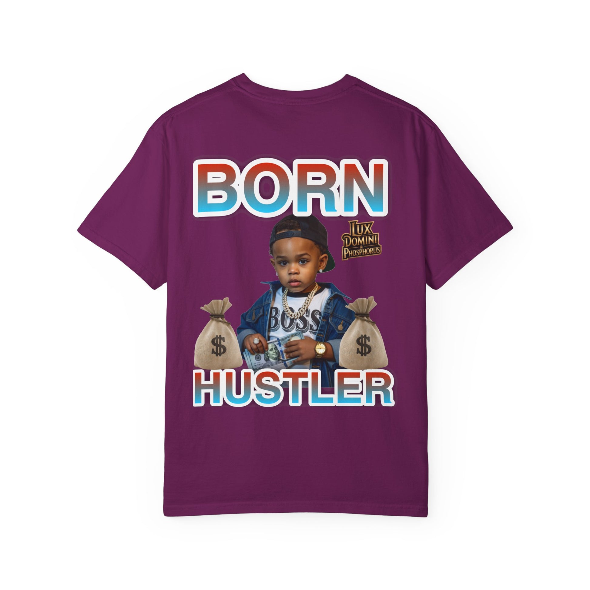 Garment-Dyed T-shirt BORN HUSTLER LD&P APPAREL
