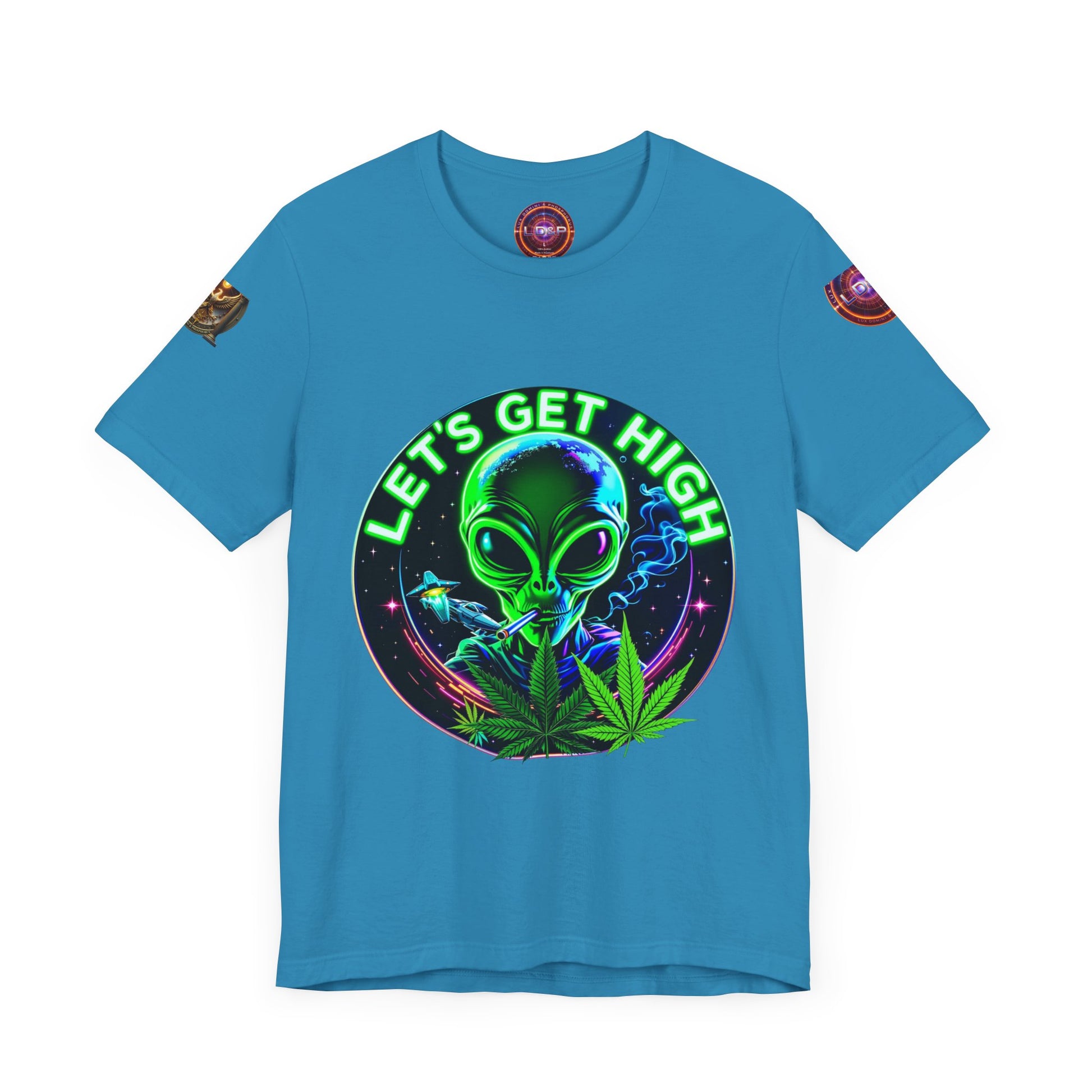 LD&P Apparel Designs Alien lets get high