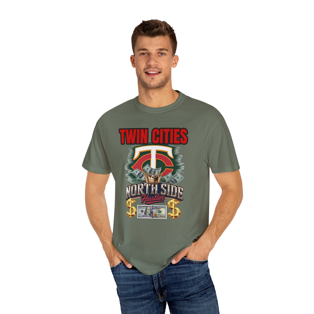 Garment-Dyed T-shirt - TC Northside HUSTLER