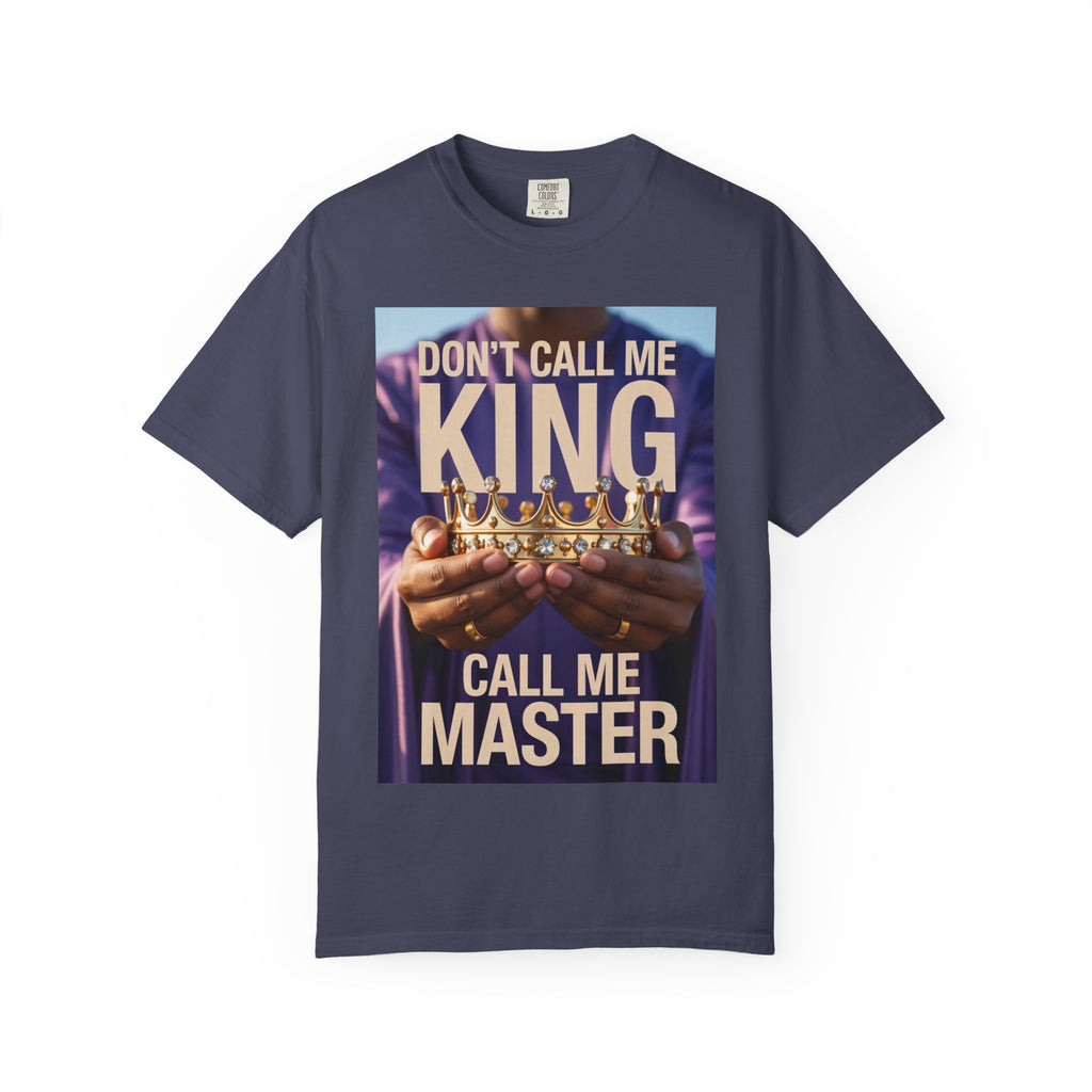 Unisex T-shirt Call Me Master Design