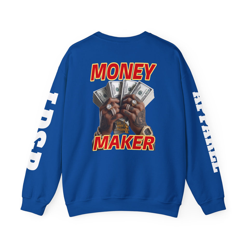 Money Maker Unisex Sweatshirt - LD&P APPAREL Design