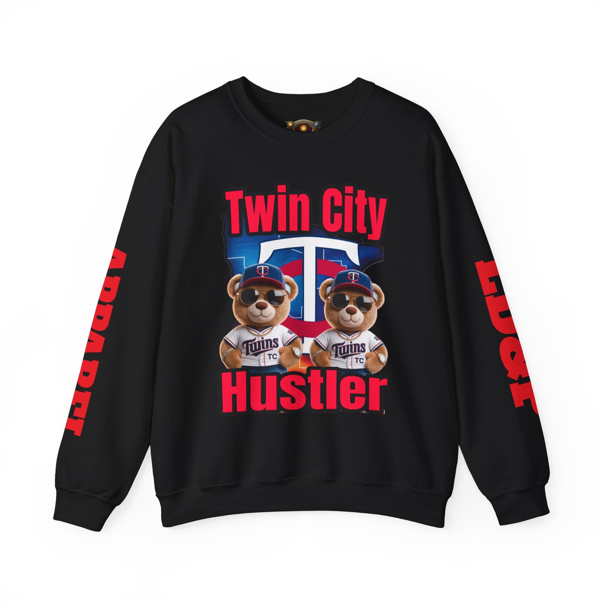Crewneck Sweatshirt Twin City Hustler LD&P Apparel Design