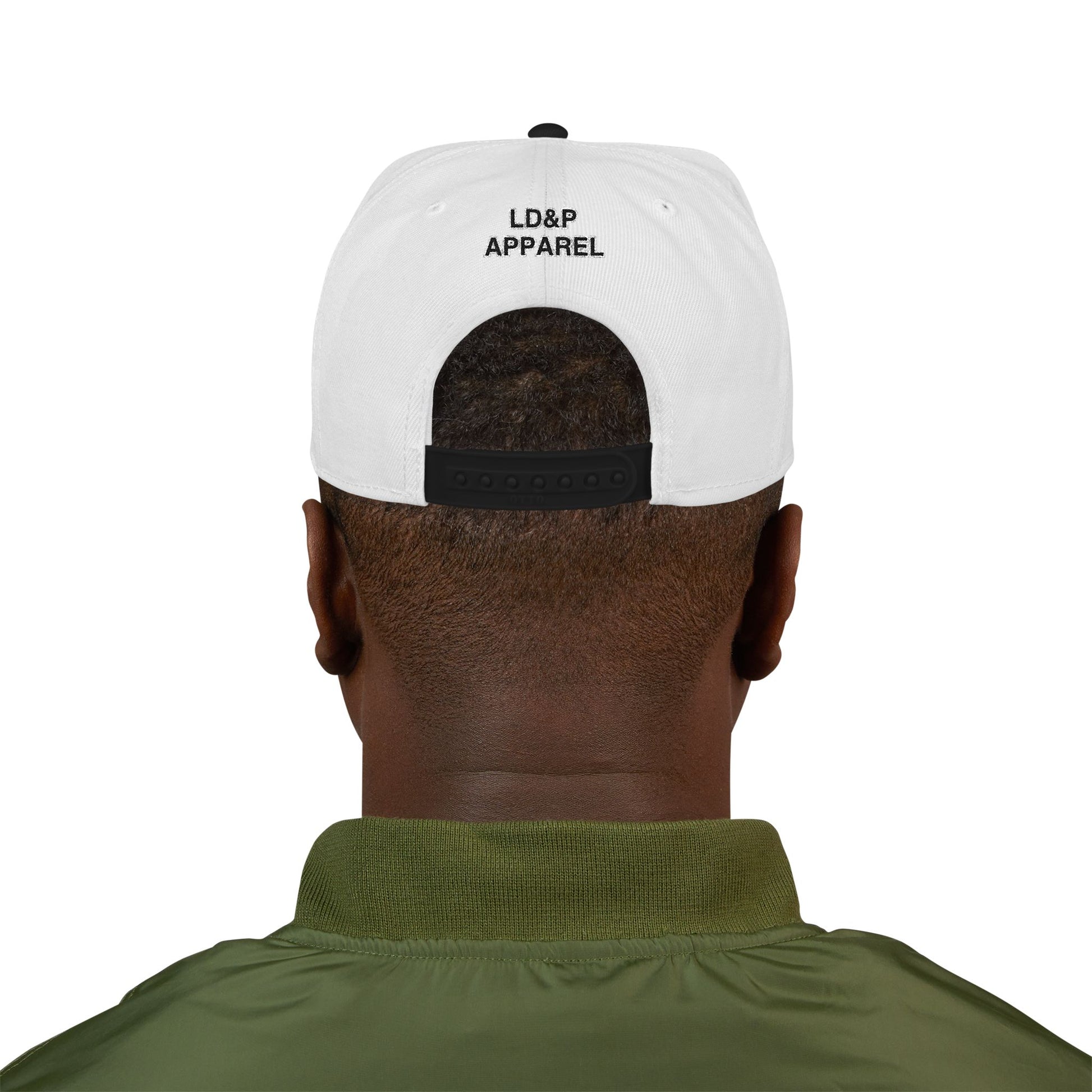 Embroidered Snapback Cap - LD&P Apparel Design