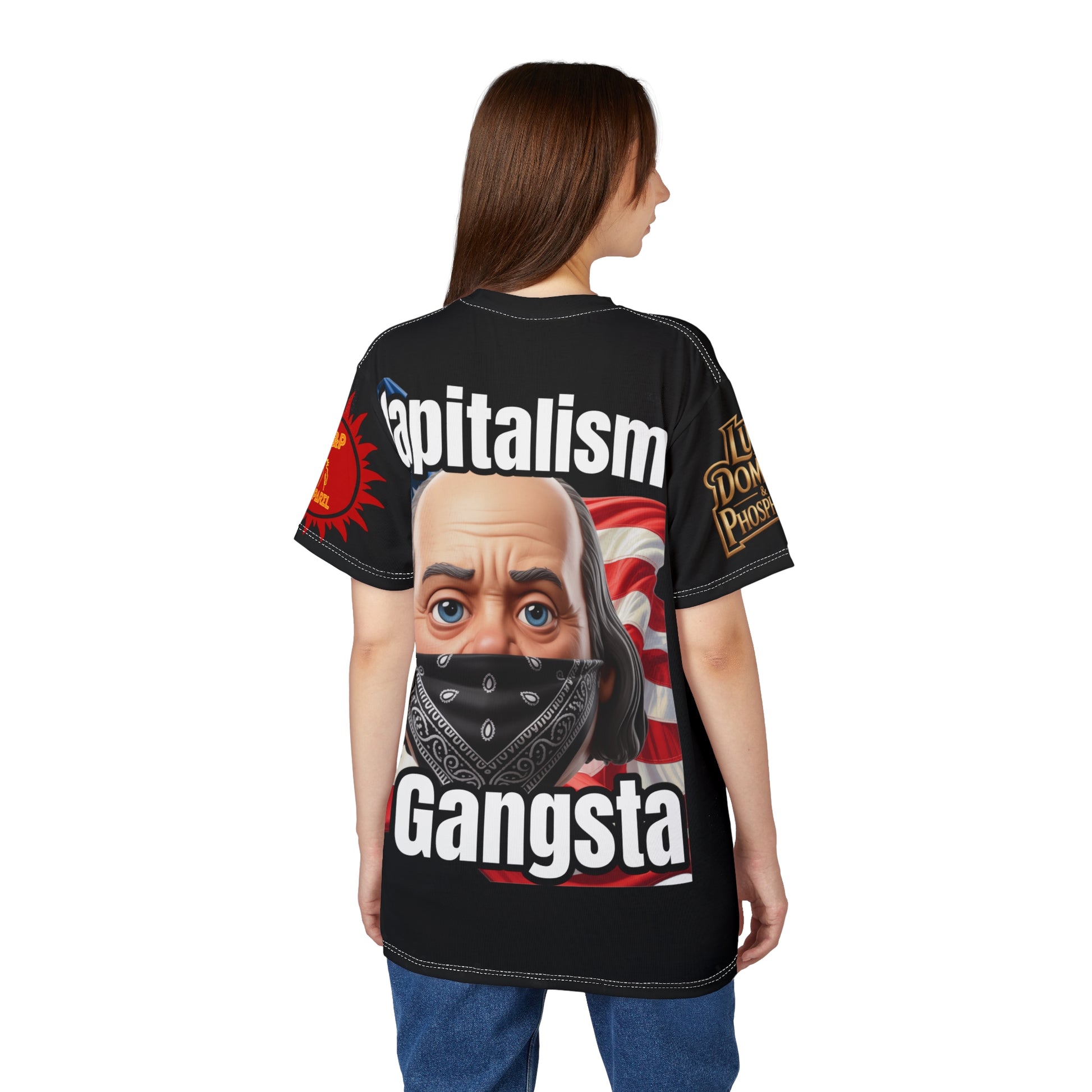 Capitalism Unisex Cut & Sew Tee