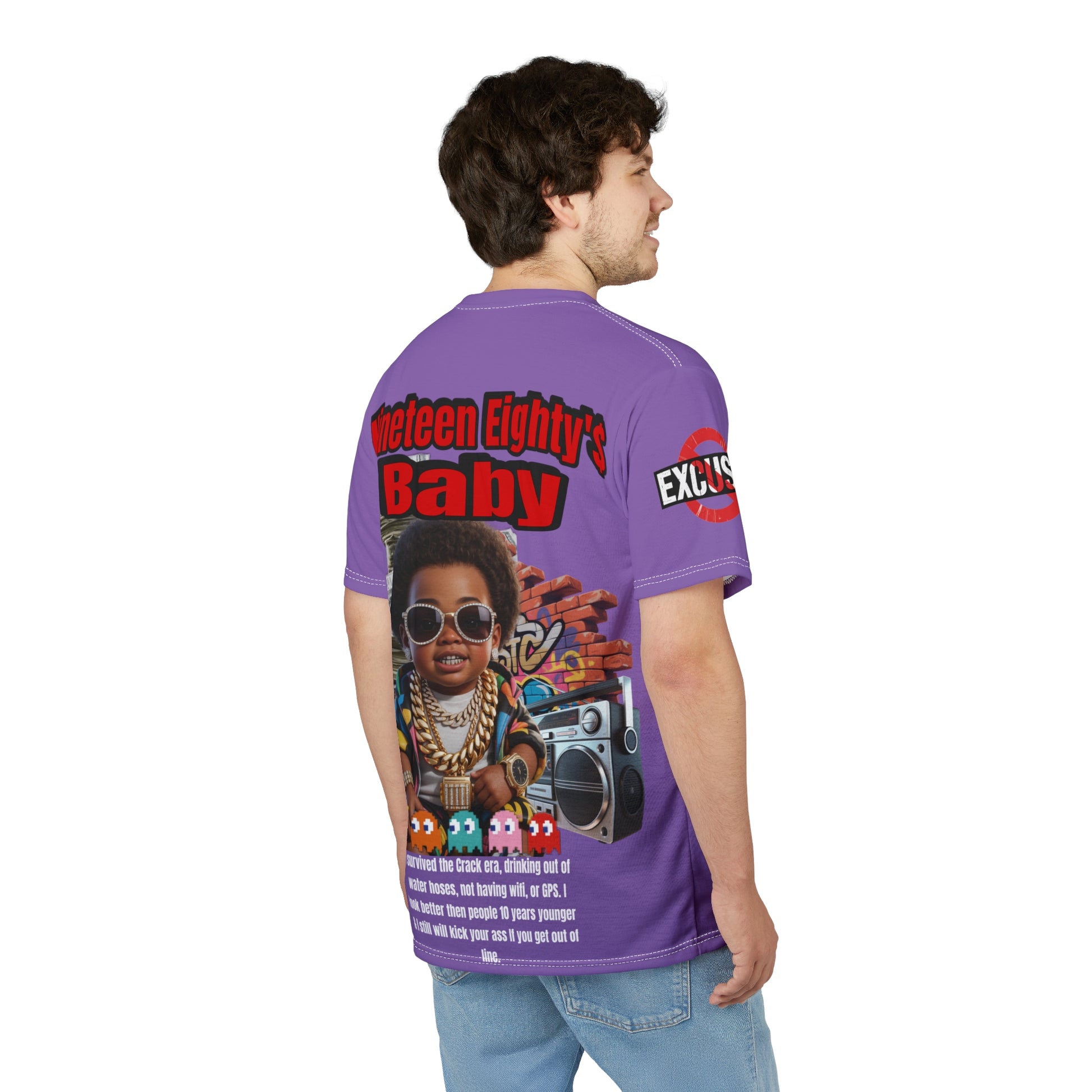 Nineteen Eighty's Baby Graphic Tee LD&P APPAREL Light Purple