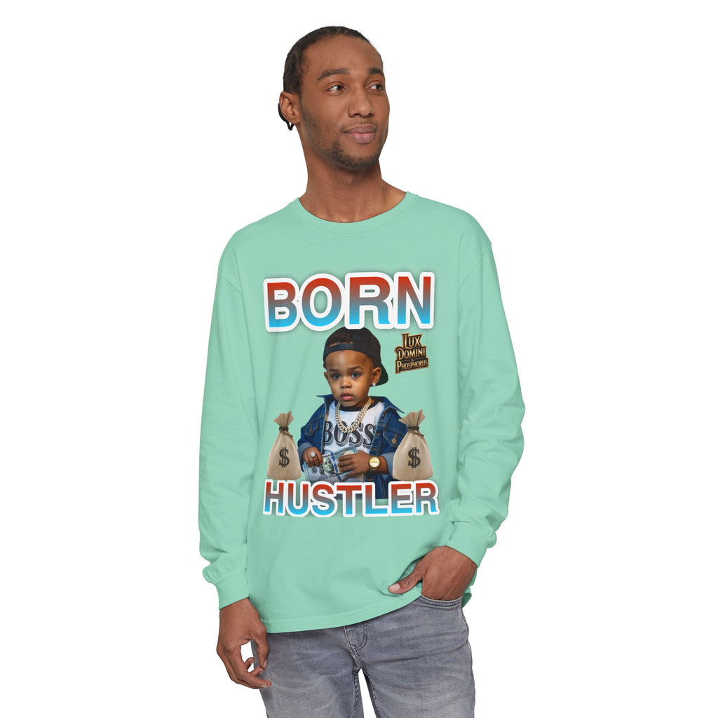 Long Sleeve T-Shirt Born Hustler Apparel