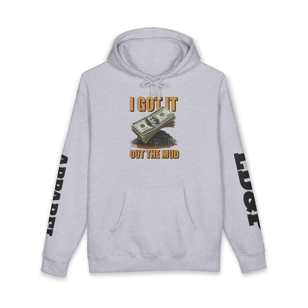 I Got It Out The Mud Hoodie — Money Stack Graphic Hoodie