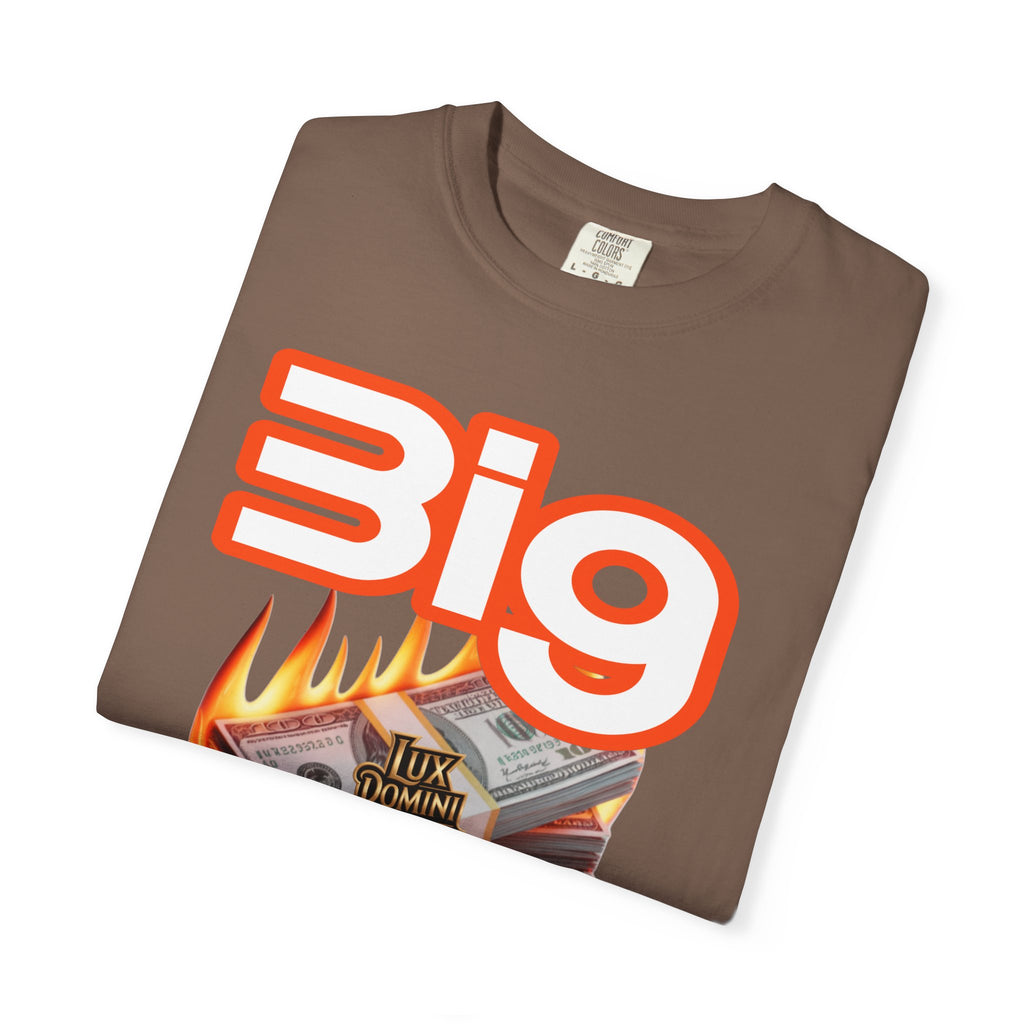T-Shirt Big Spender Text Unisex Garment-Dyed Tee