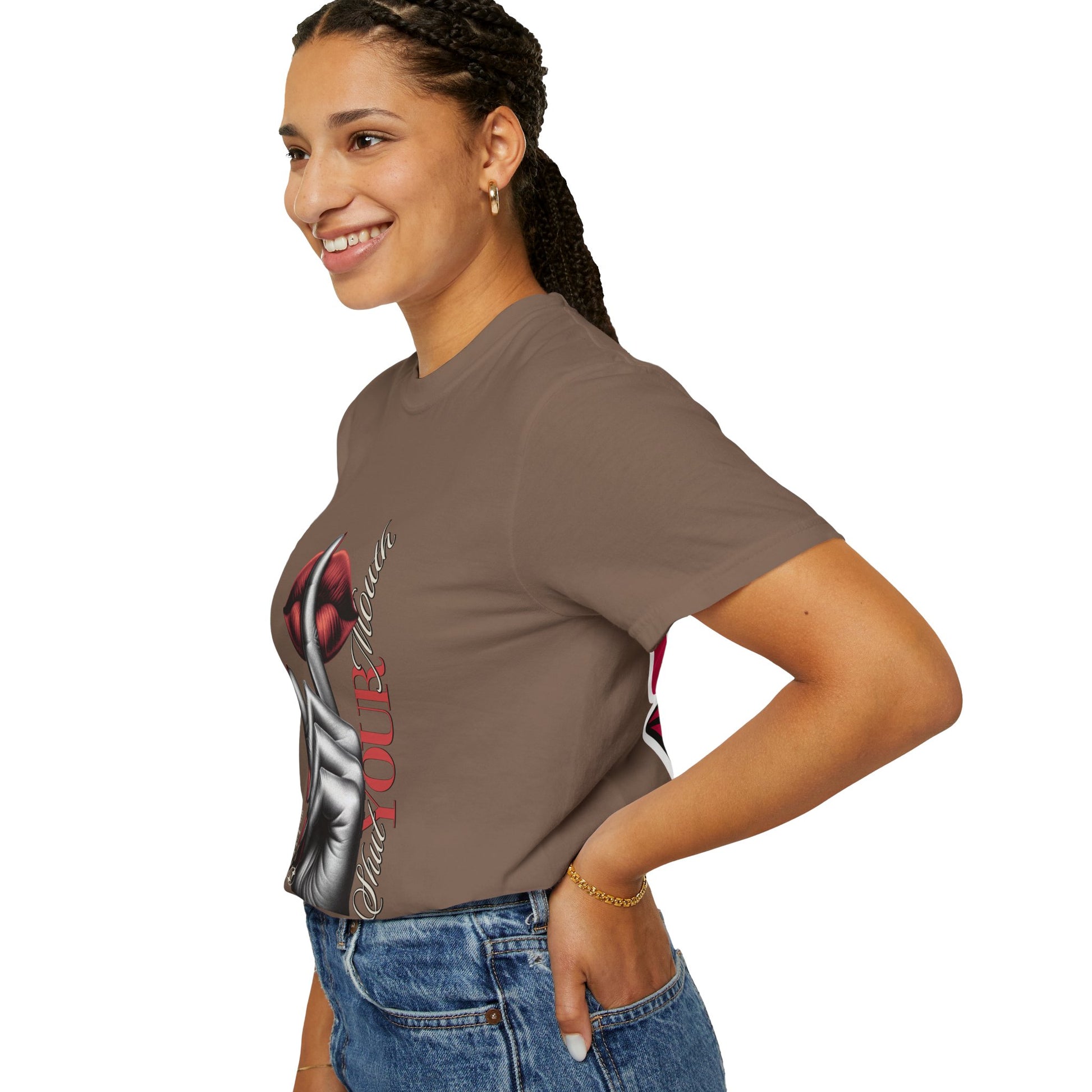 Dyed T-shirt - Big Moma Print