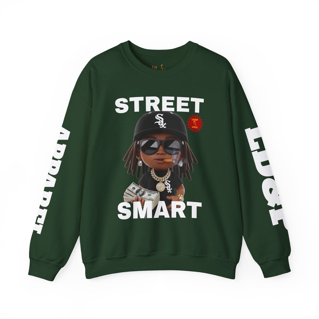 Street Smart Crewneck Sweatshirt - Urban Casual Wear