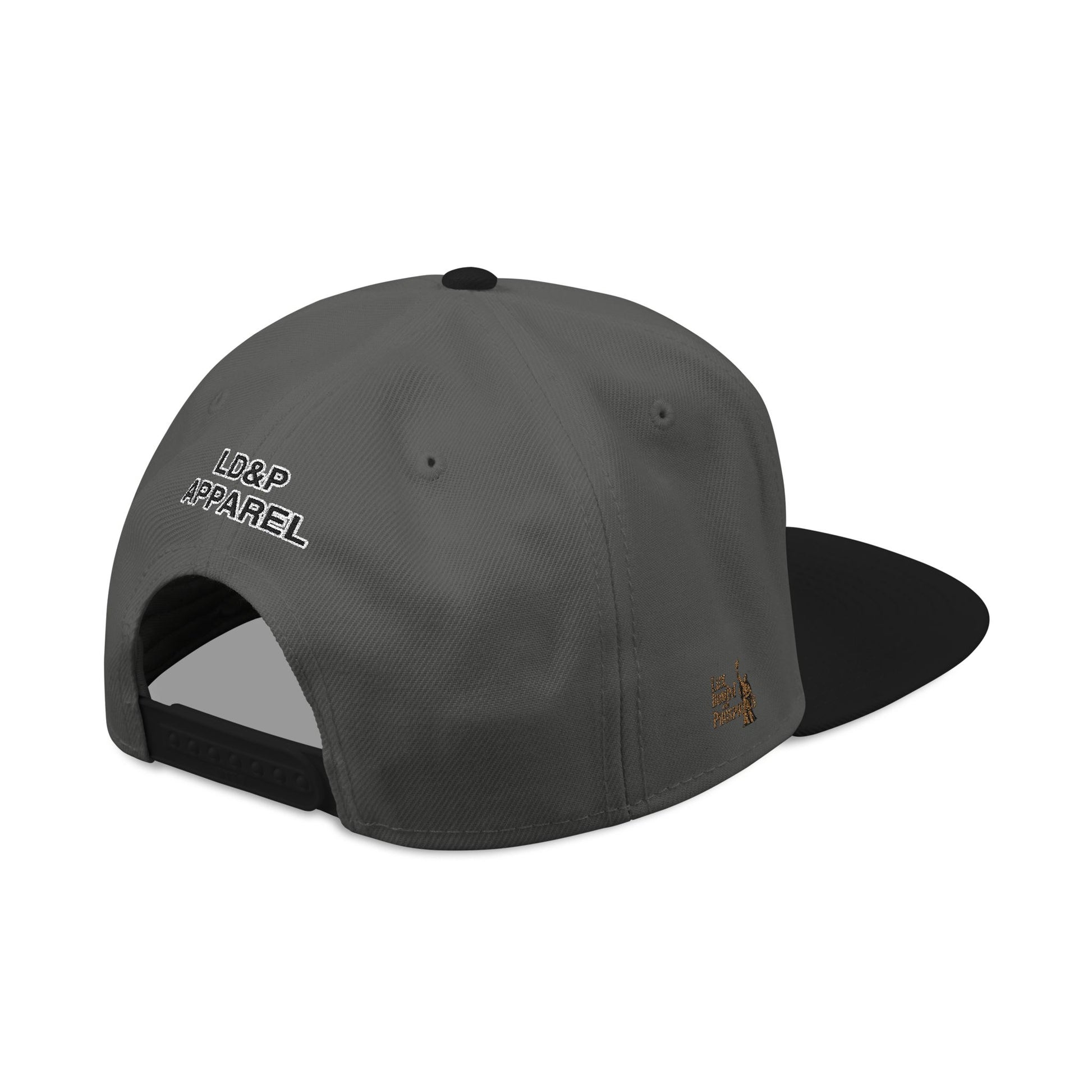 Embroidered Snapback Cap - LD&P Apparel Design 2