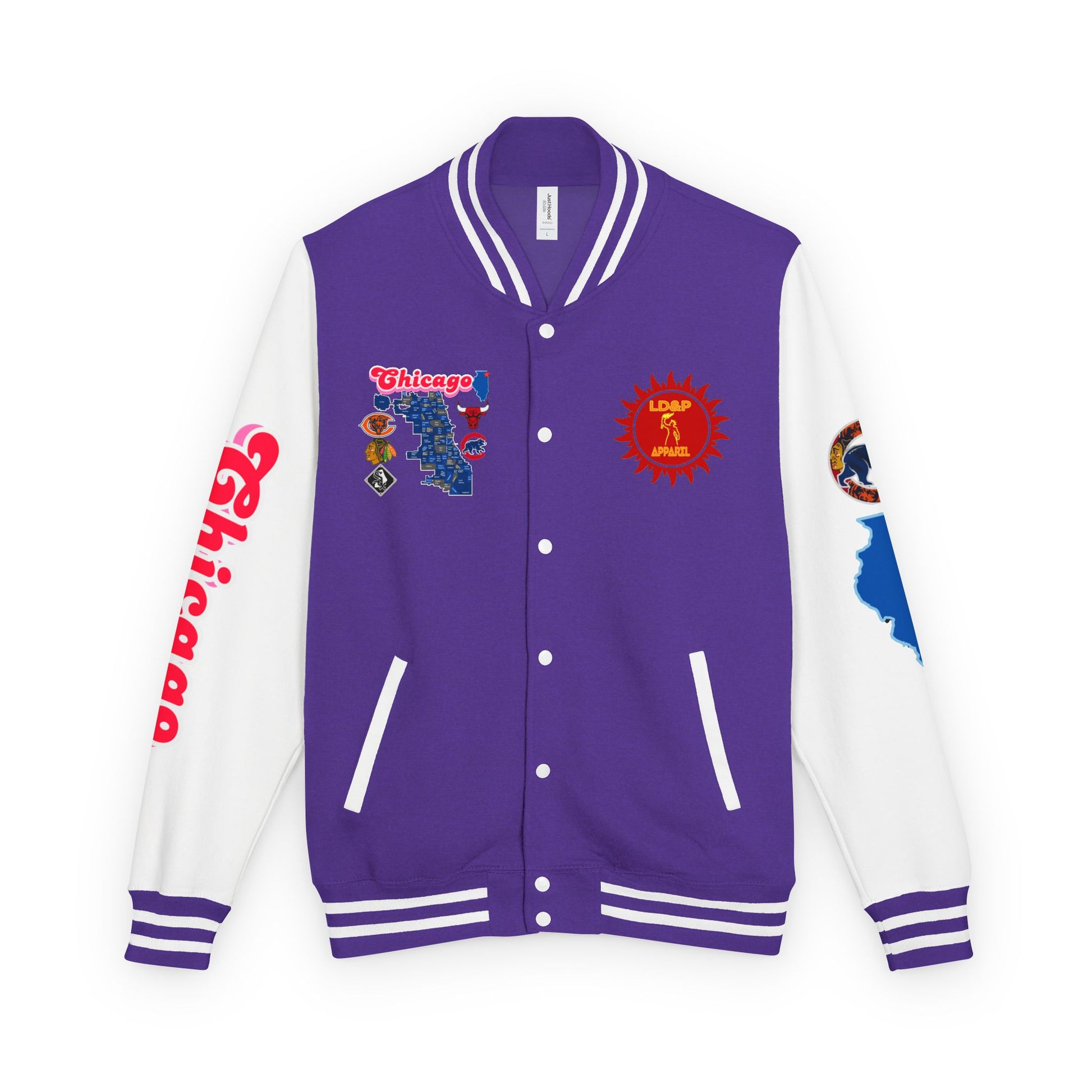 Letterman Jacket Chicago Design