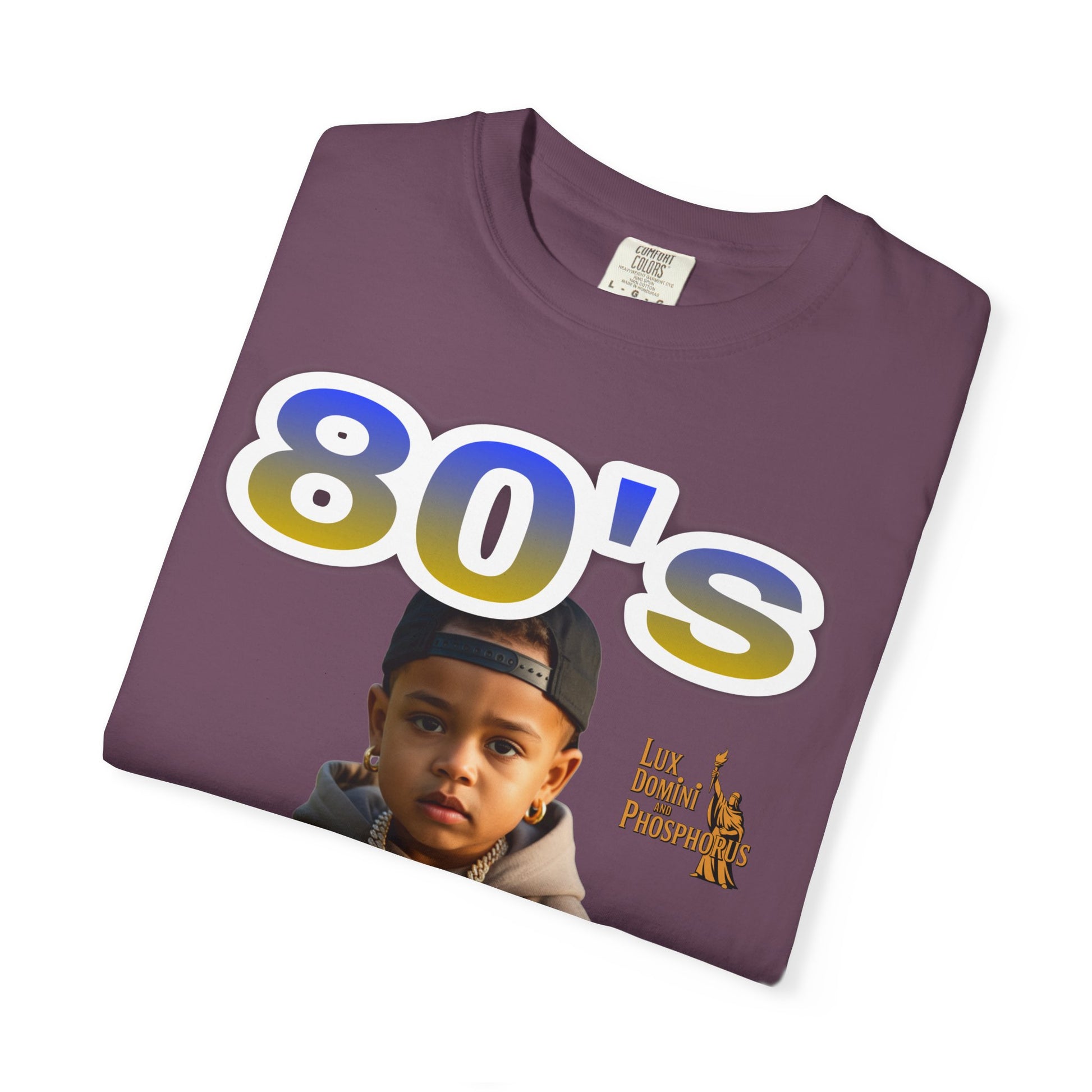 80s Baby Unisex Garment-Dyed T-shirt - LD&P APPAREL