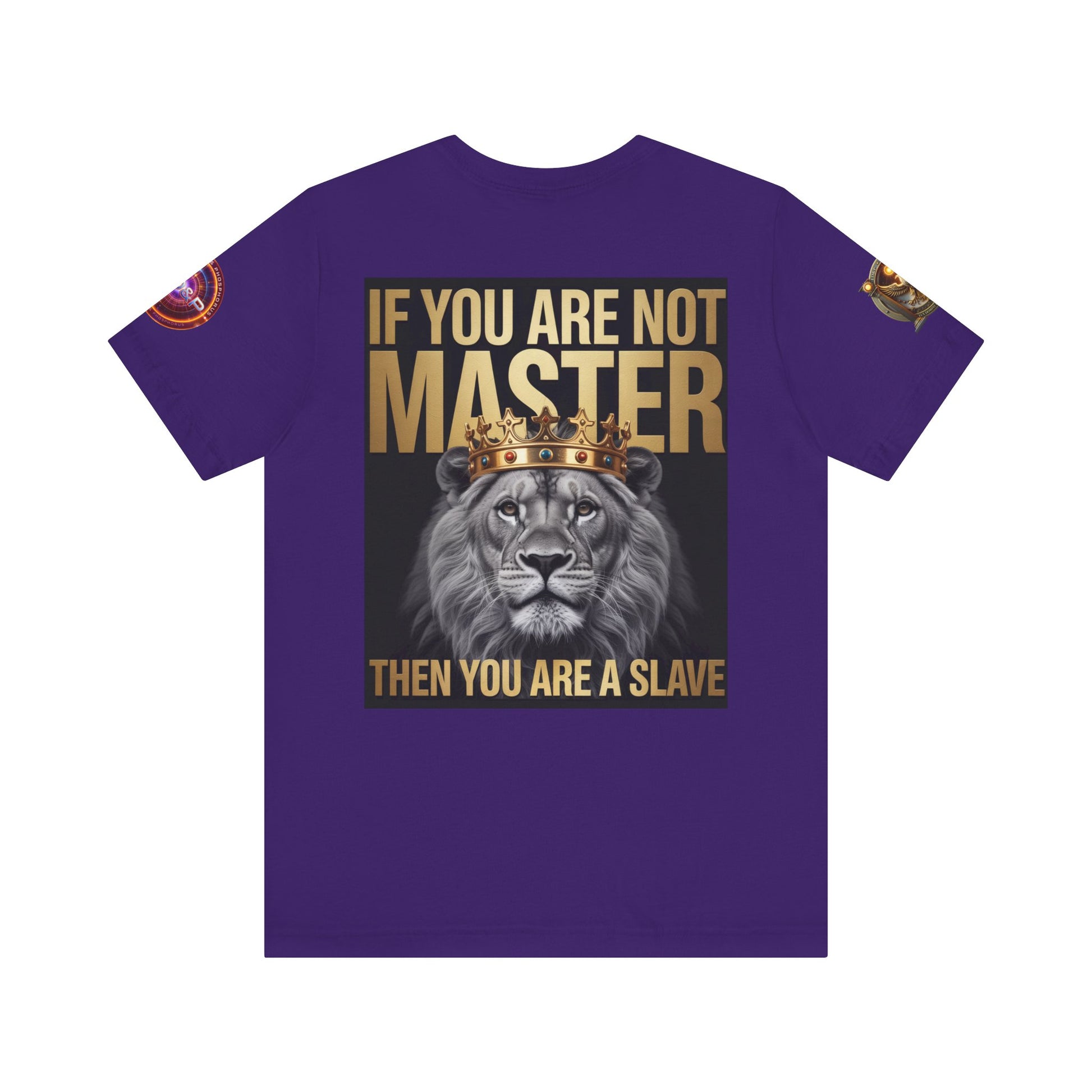 T-Shirt Master or slave LD&amp;P APPAREL Design Unisex Jersey Short Sleeve Tee