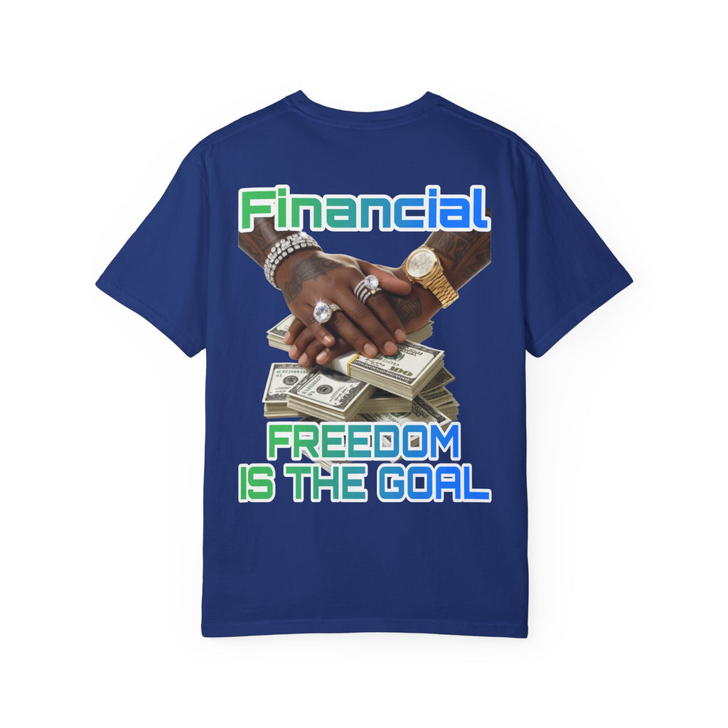 Financial Freedom Unisex T-shirt - 'Financial Freedom is The Goal' Design