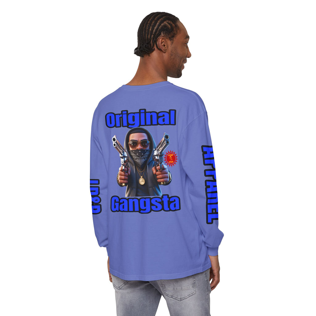 Long Sleeve T-Shirt Original Gangsta LD&amp;P Apparel Design