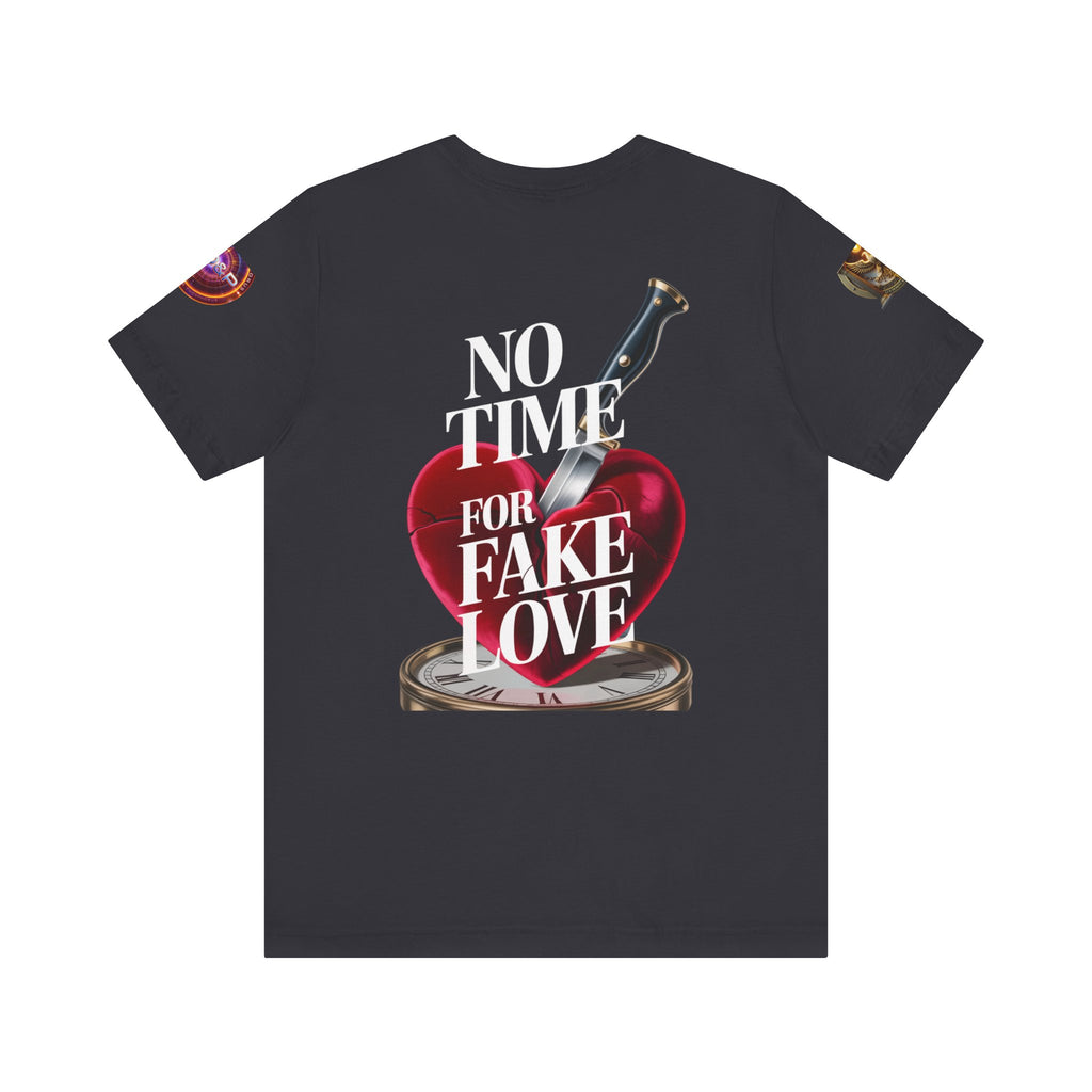 Short Sleeve Tee - No Fake Love Design