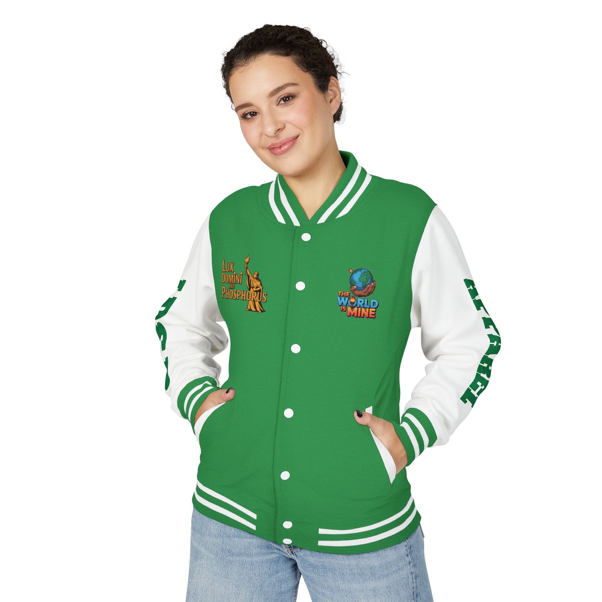 Letterman Jacket - The World is Mine LD&P APPAREL Design