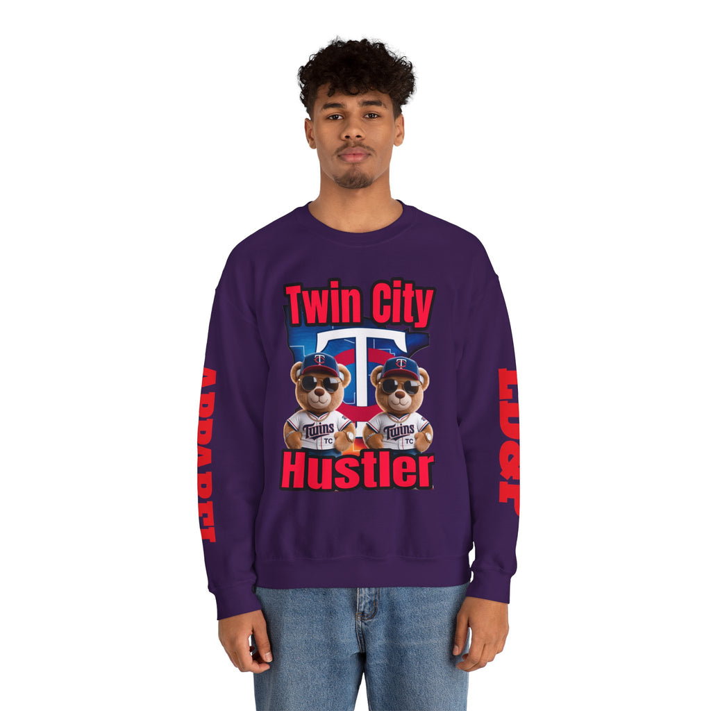 Crewneck Sweatshirt Twin City Hustler LD&P Apparel Design