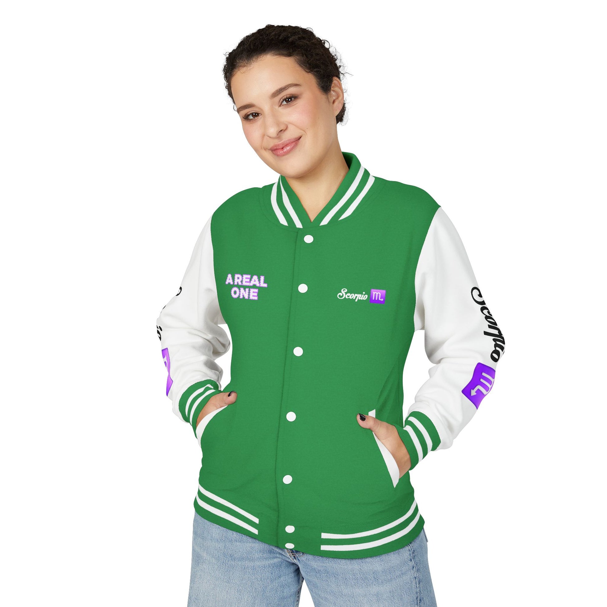 Letterman Jacket Scorpio Zodiac Design