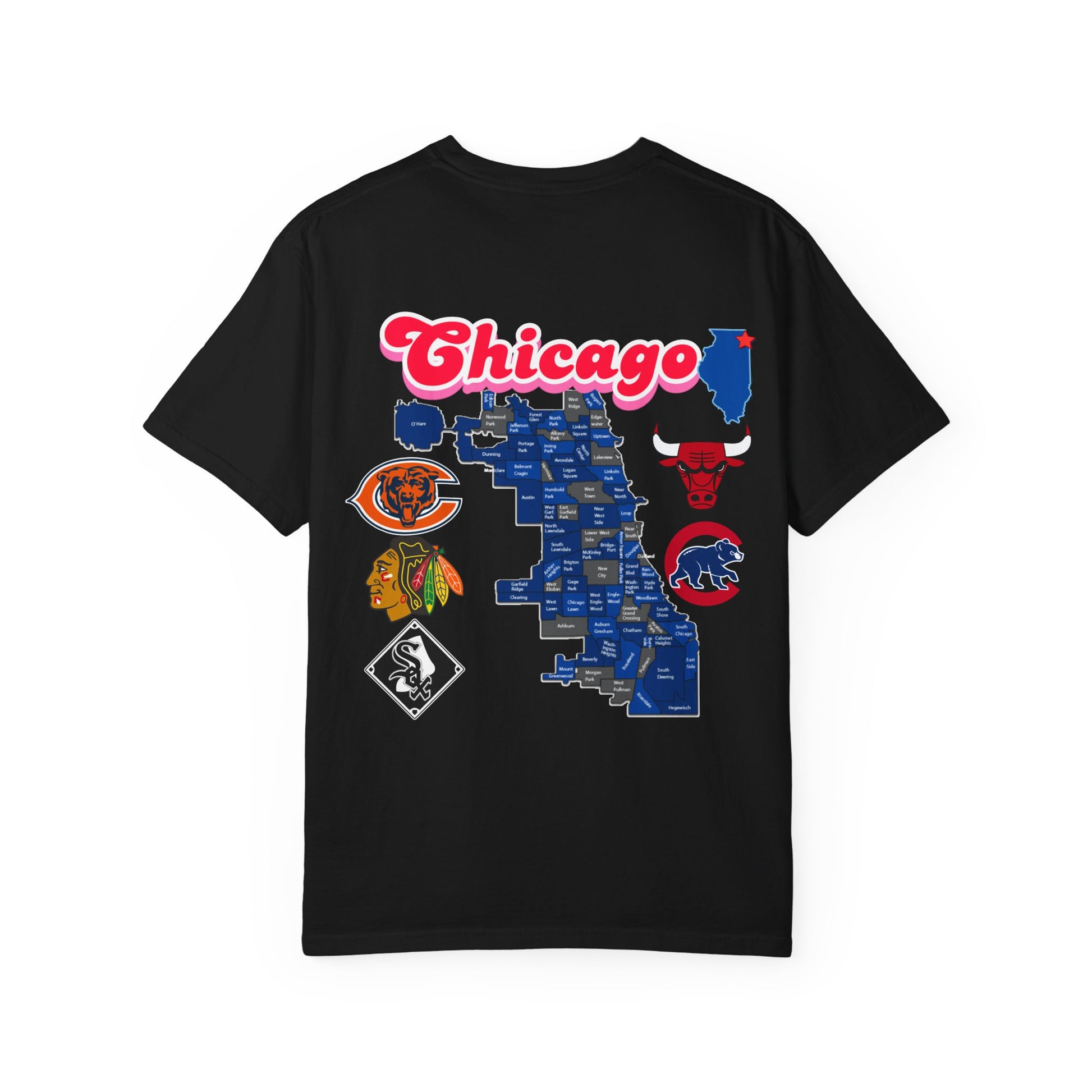 Chicago Unisex T-shirt - Vintage Chicago Design