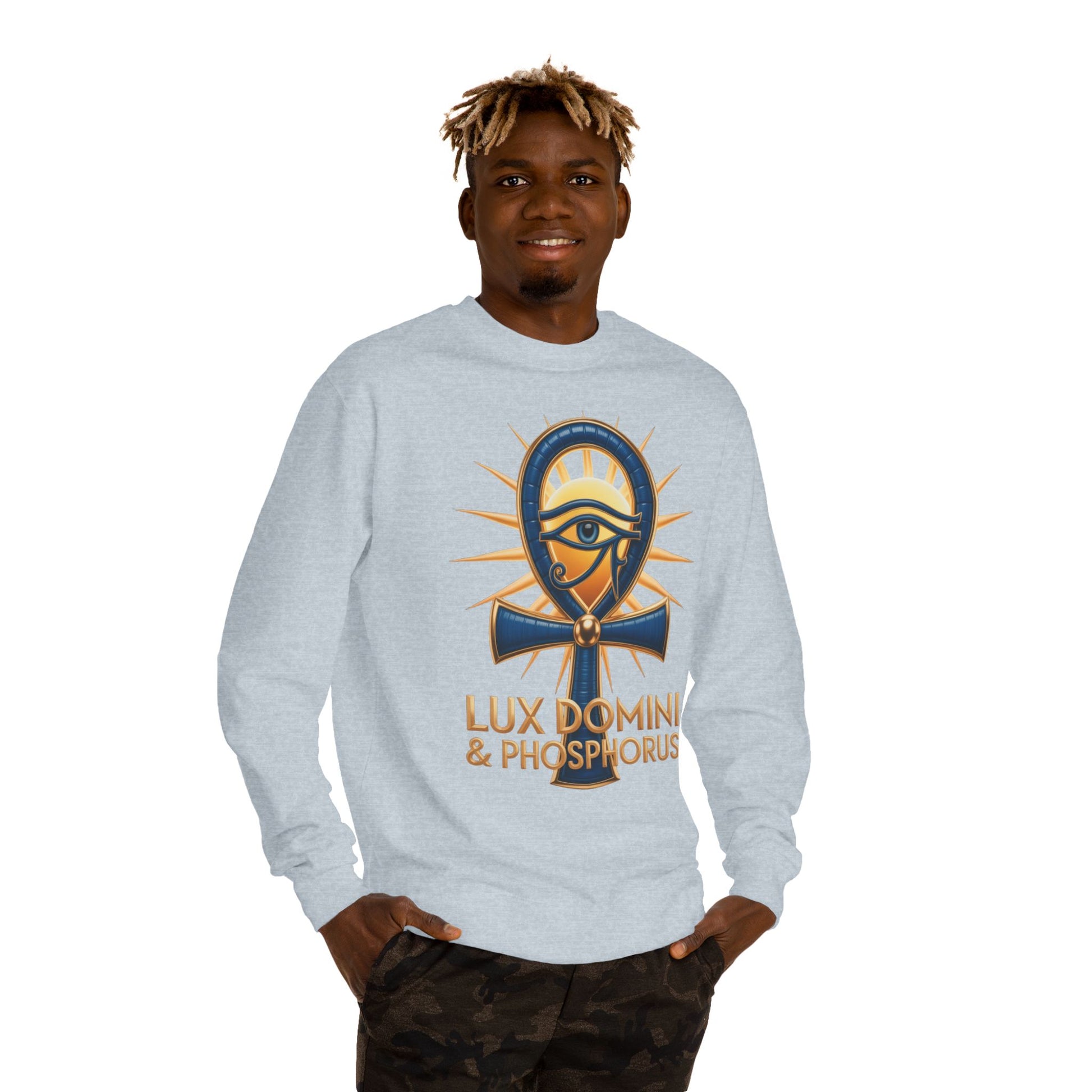 LUX DOMINI AND PHOSPHORUS Sweatshirt