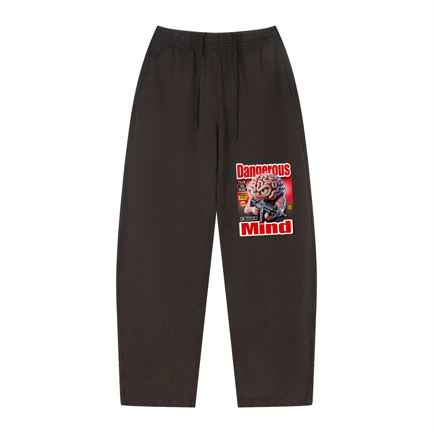 Unisex Vintage Wash Loose Sweatpants