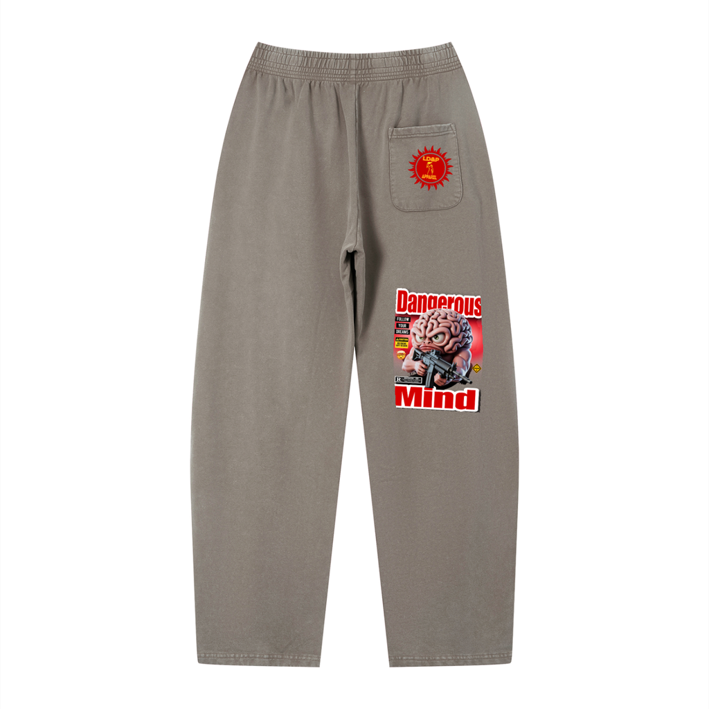 Unisex Vintage Wash Loose Sweatpants