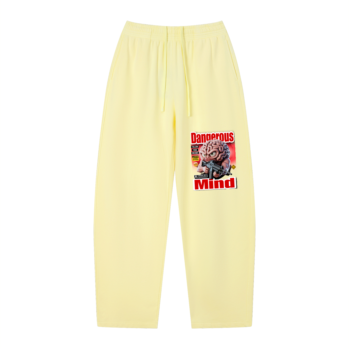 Unisex Vintage Wash Loose Sweatpants