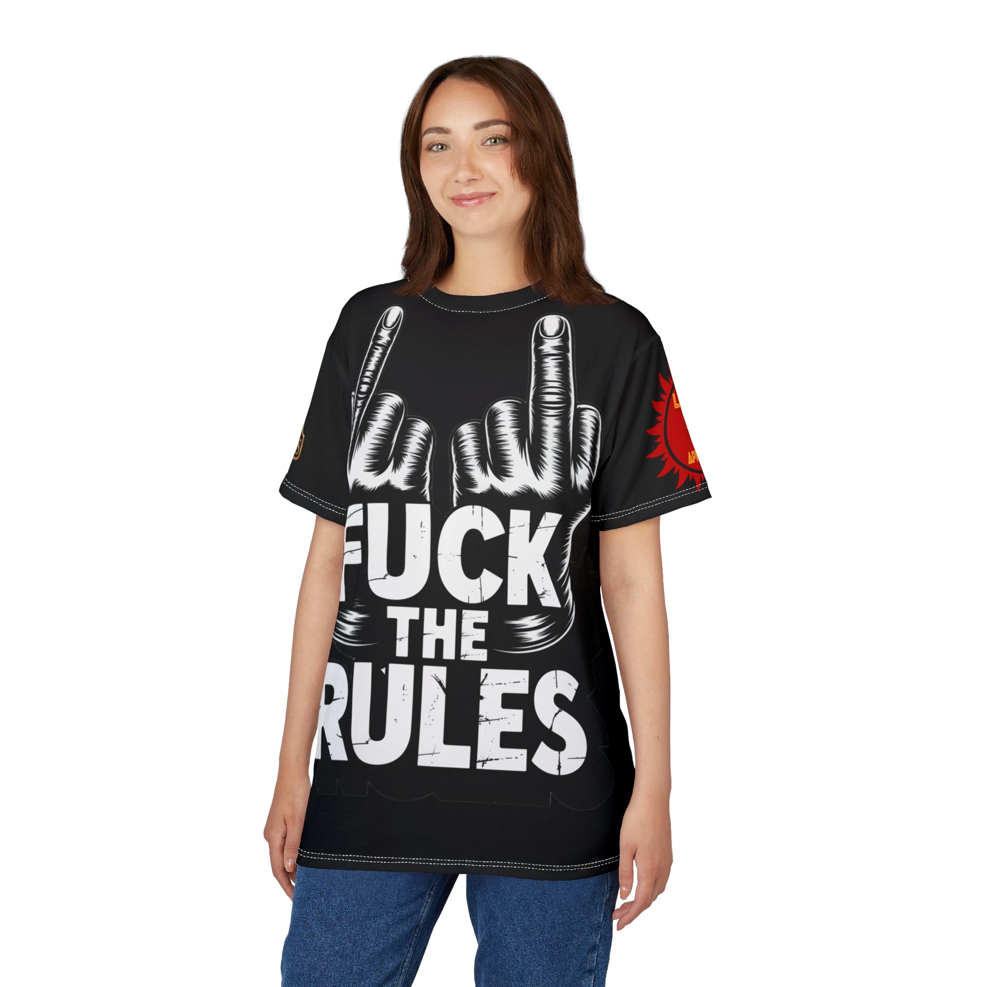 Fuck The Rules Unisex Cut & Sew Tee