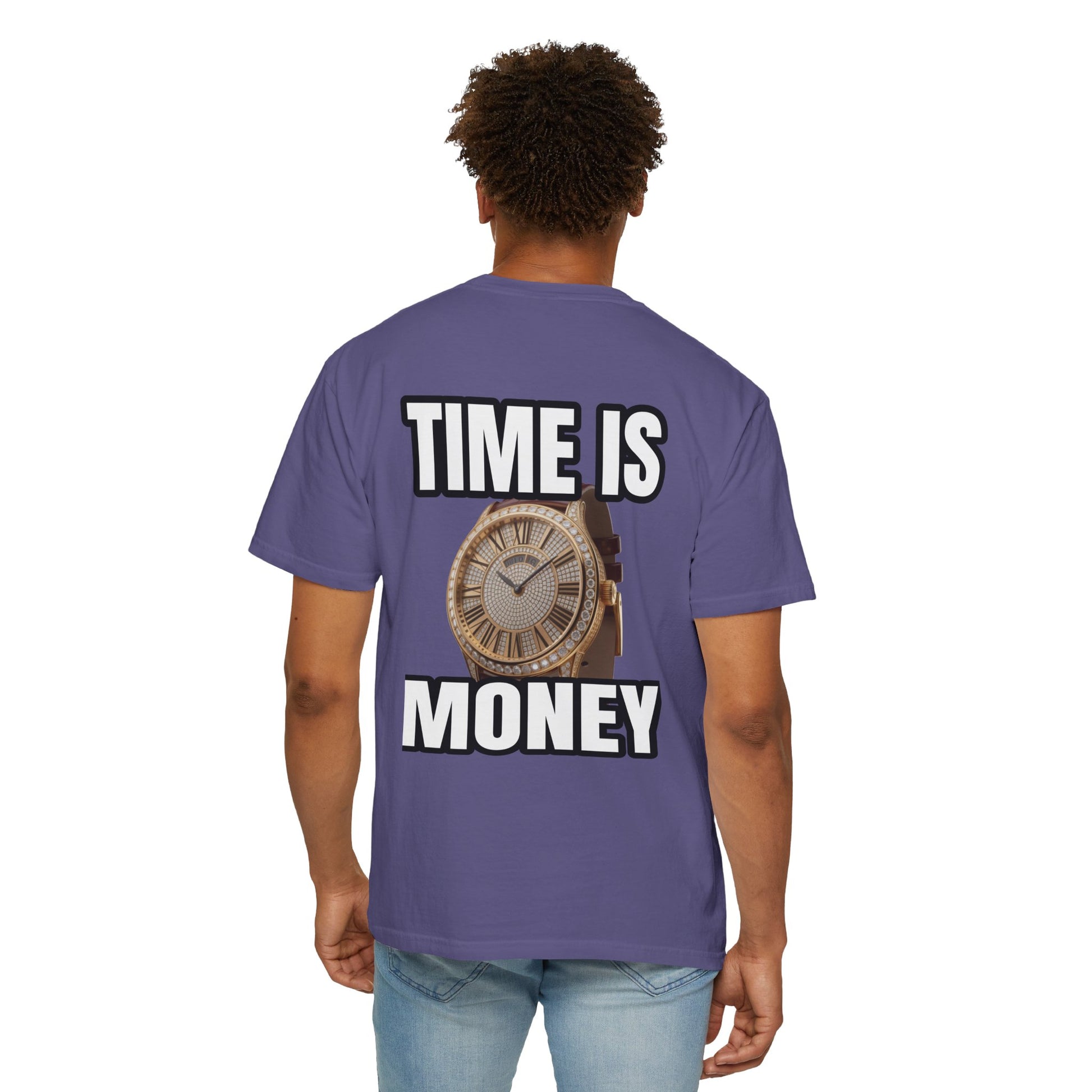 Garment-Dyed T-shirt - No Sleep, Time to Eat