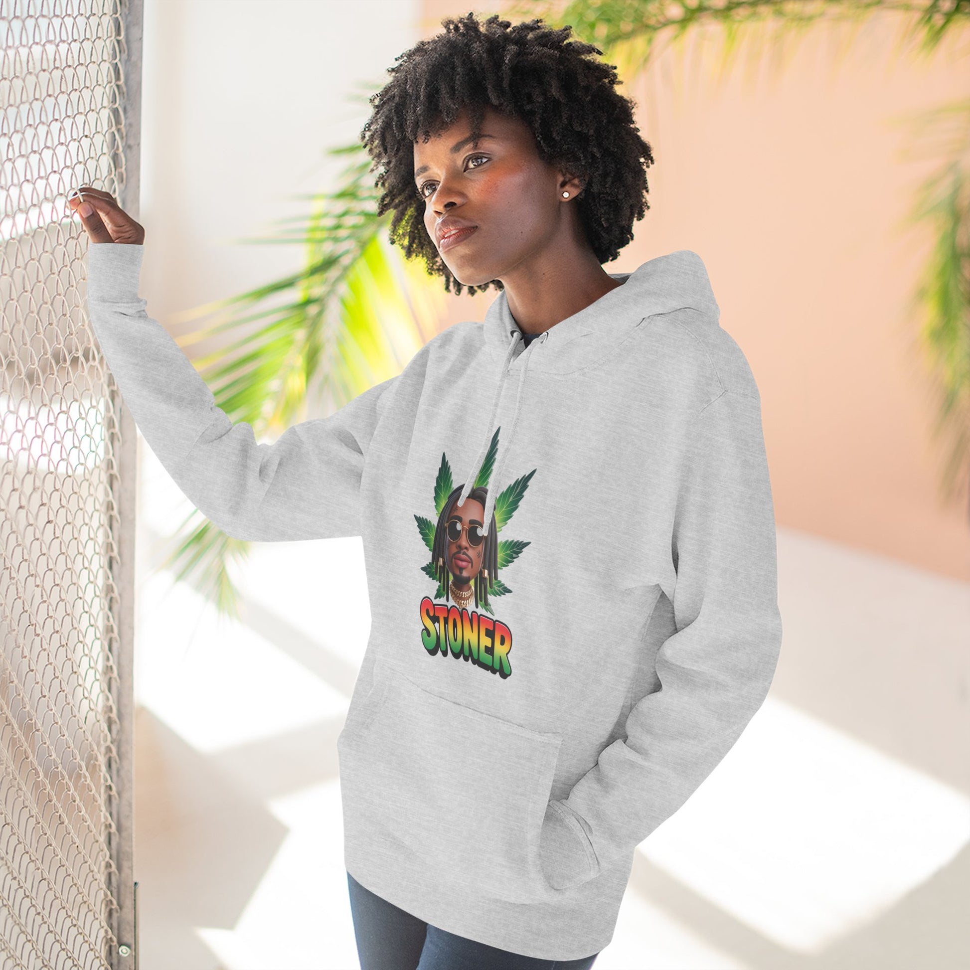 Fleece Hoodie - Stoner Vibes