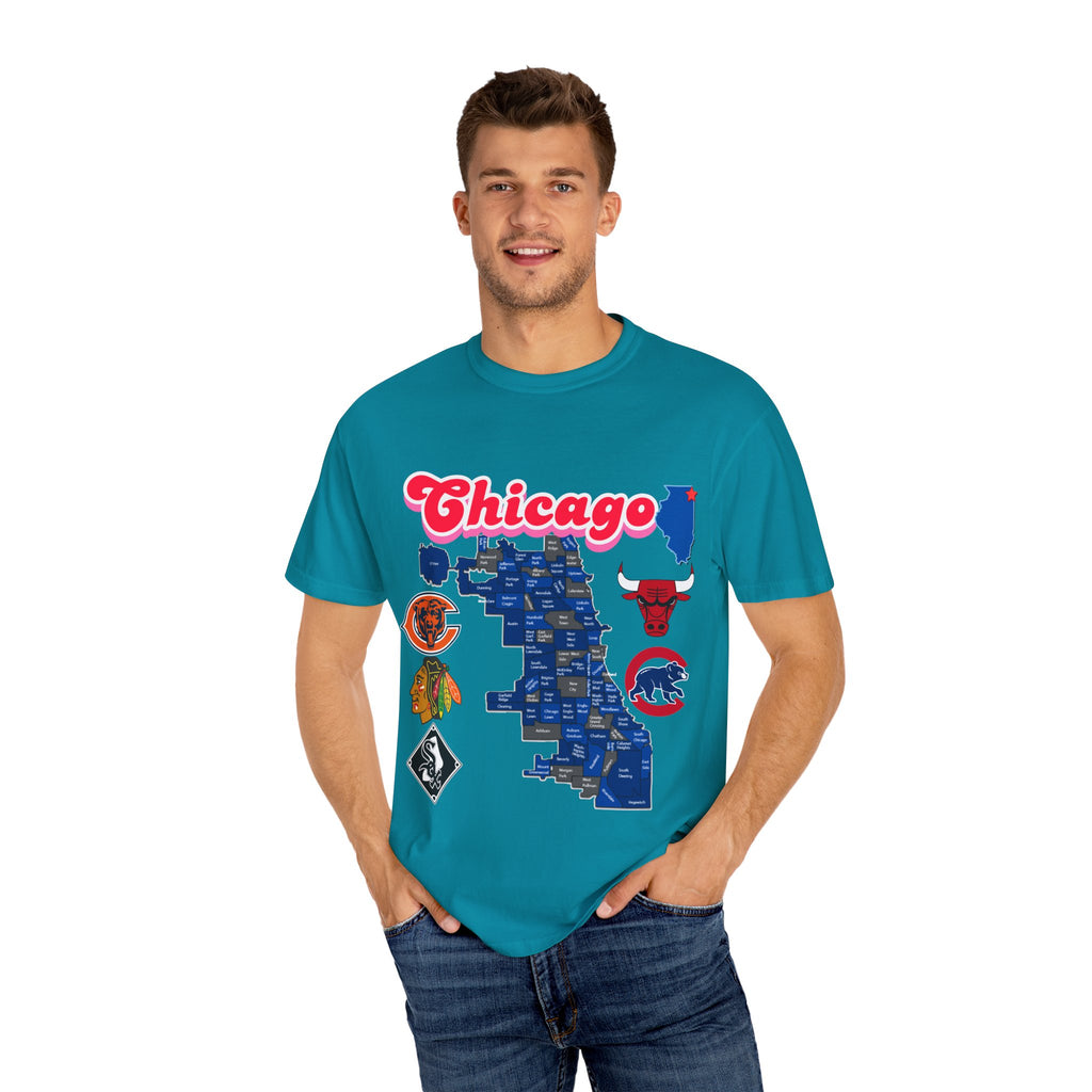 Chicago Unisex T-shirt - Vintage Chicago Design
