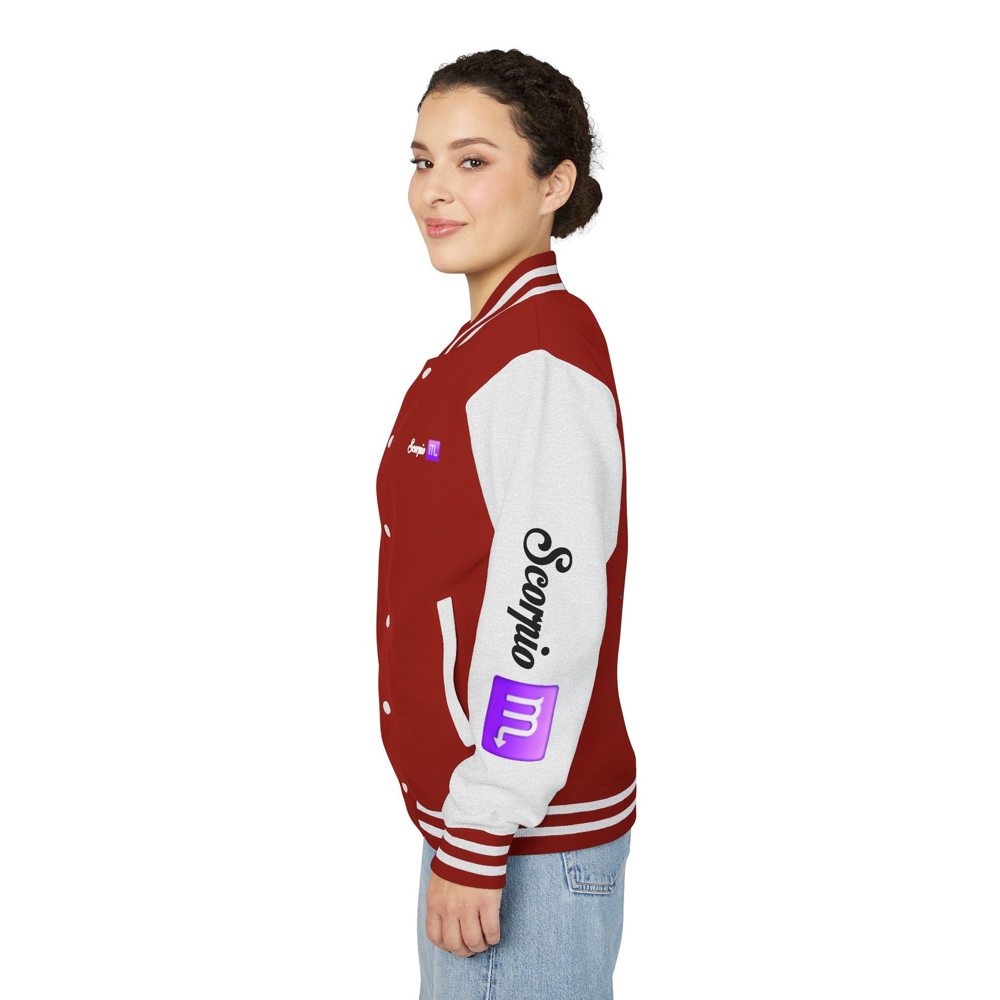 Letterman Jacket Scorpio Zodiac Design