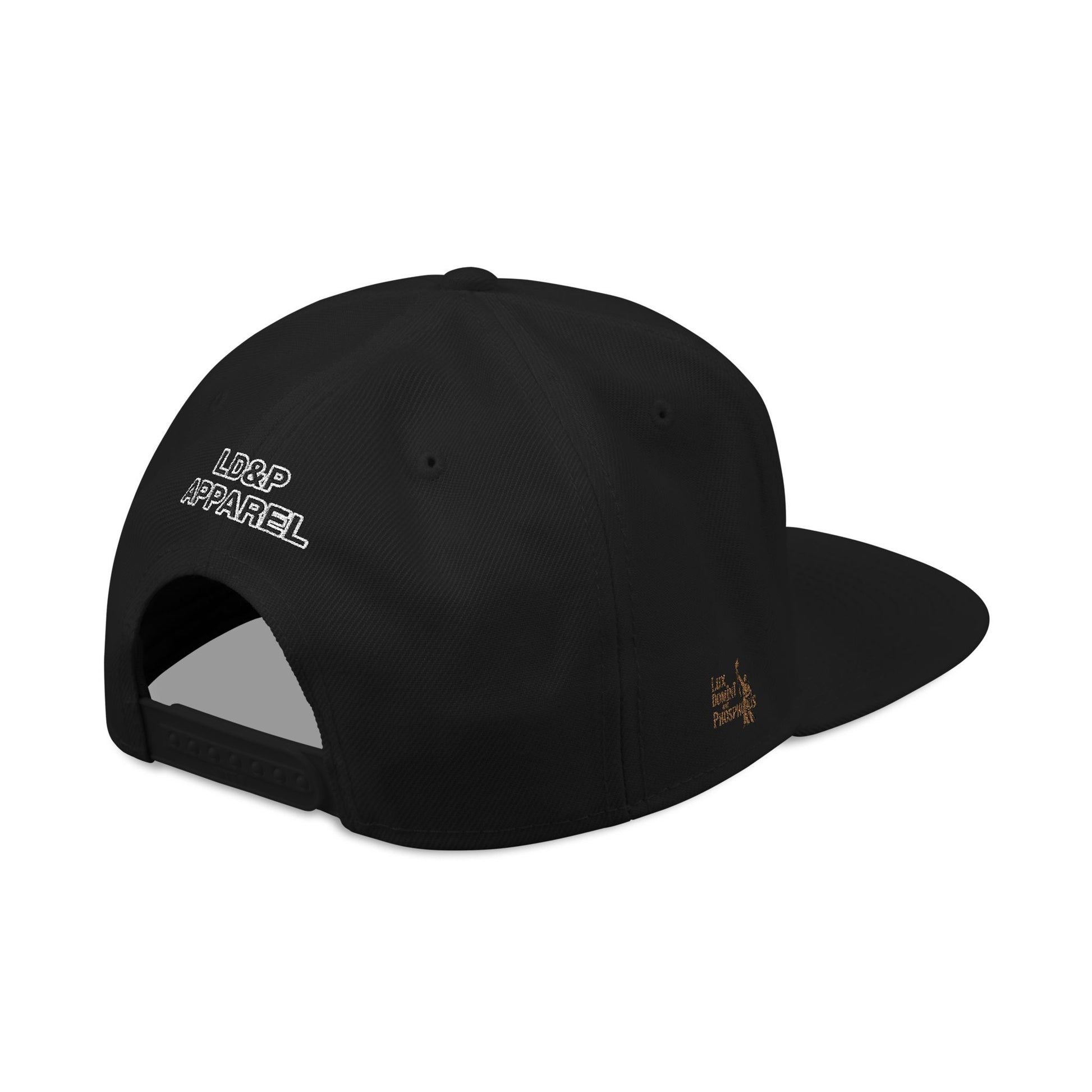 Embroidered Snapback Cap - LD&P Apparel Design