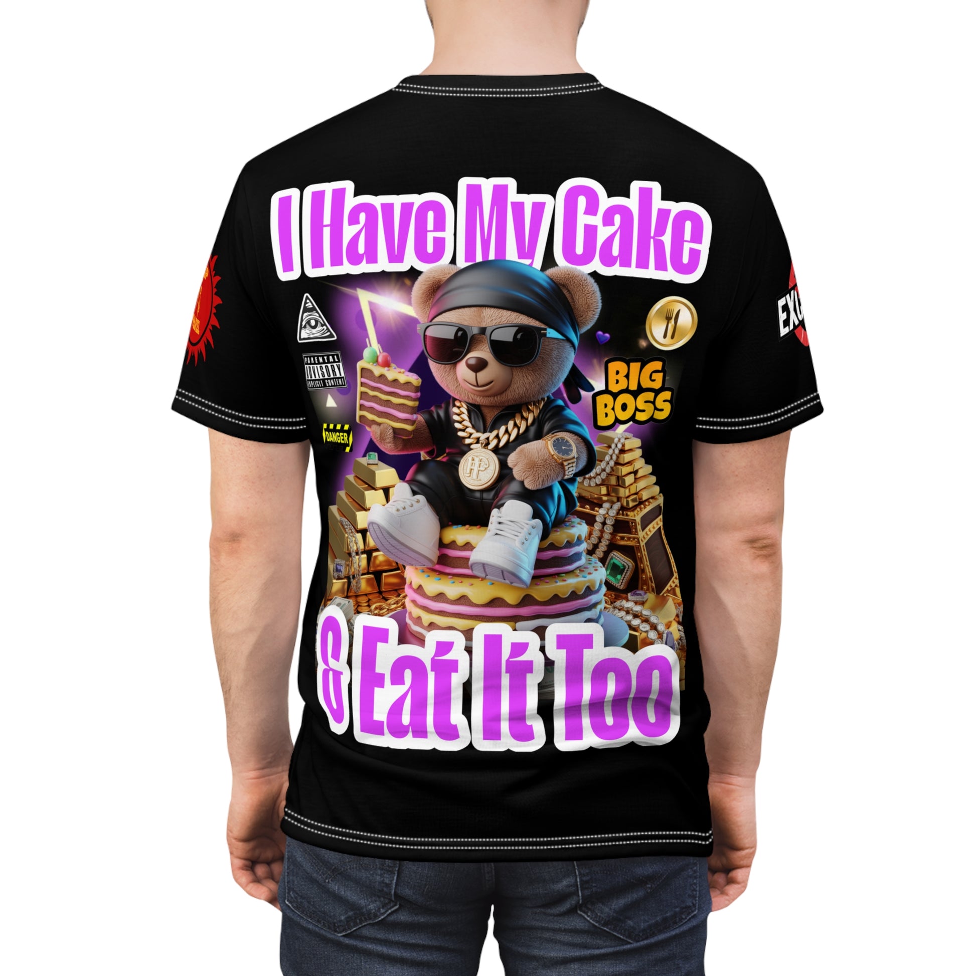 I Have My Cake LD&P APPAREL GRAPHIC Tee Black