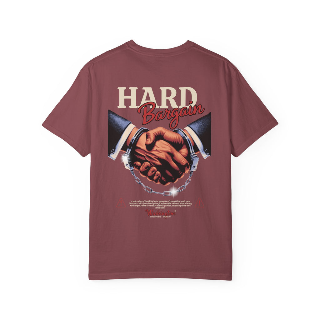 Garment-Dyed T-shirt Hard Bargain Graphic Tee